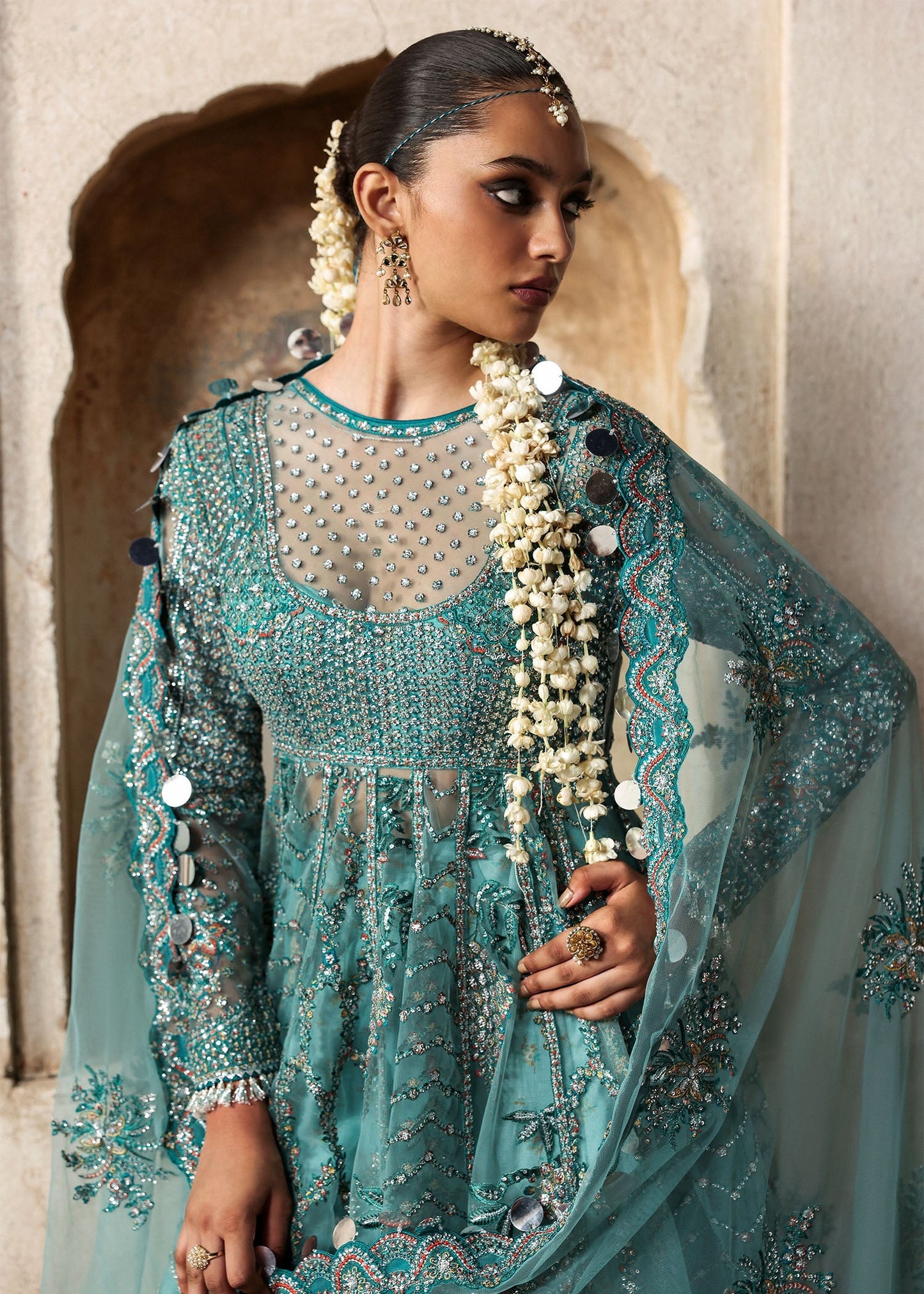 Hussain Rehar | Massarat Formals 25 | Nagma - Pakistani Designer Dress - by Hussain Rehar - Type : Ladies Clothes - 100% Original at Saira Sultan