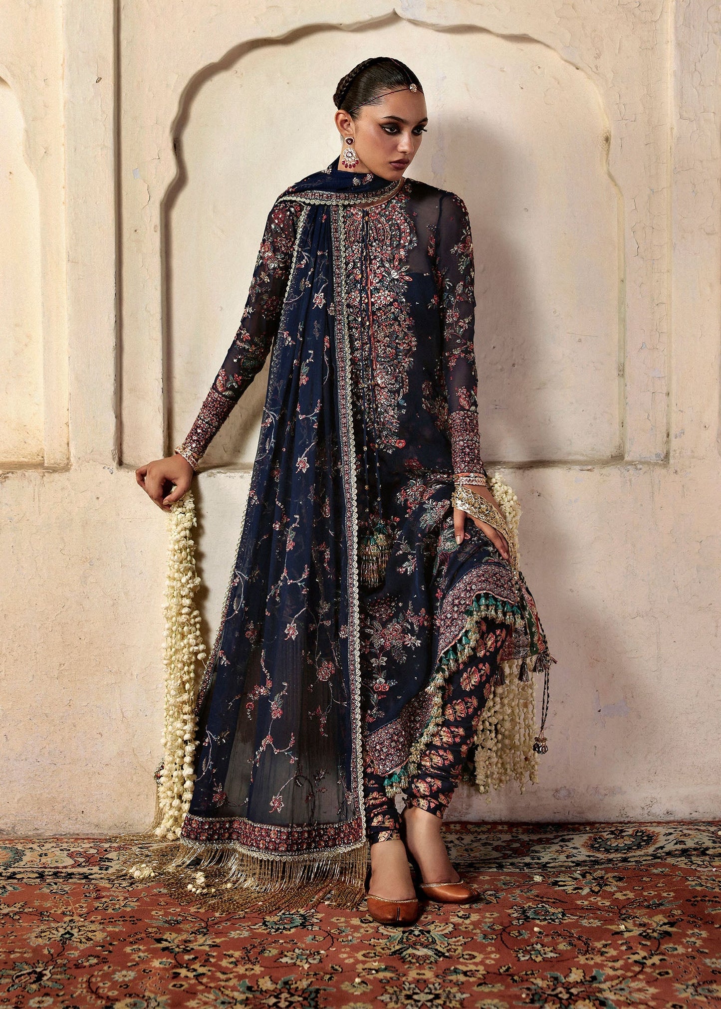 Hussain Rehar | Massarat Formals 25 | Rabab - Pakistani Designer Dress - by Hussain Rehar - Type : Ladies Clothes - 100% Original at Saira Sultan