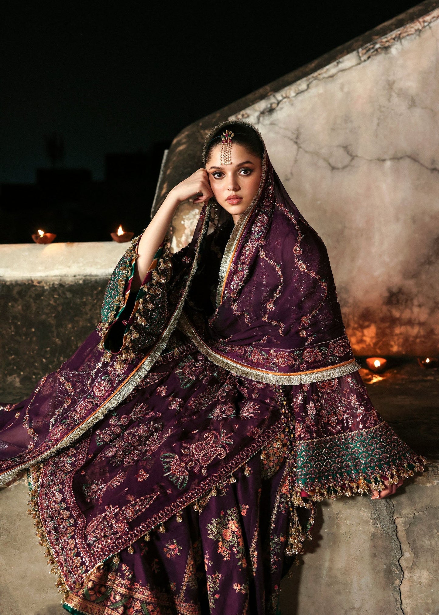 Hussain Rehar | Massarat Formals 25 | Ghazal - Pakistani Designer Dress - by Hussain Rehar - Type : Ladies Clothes - 100% Original at Saira Sultan