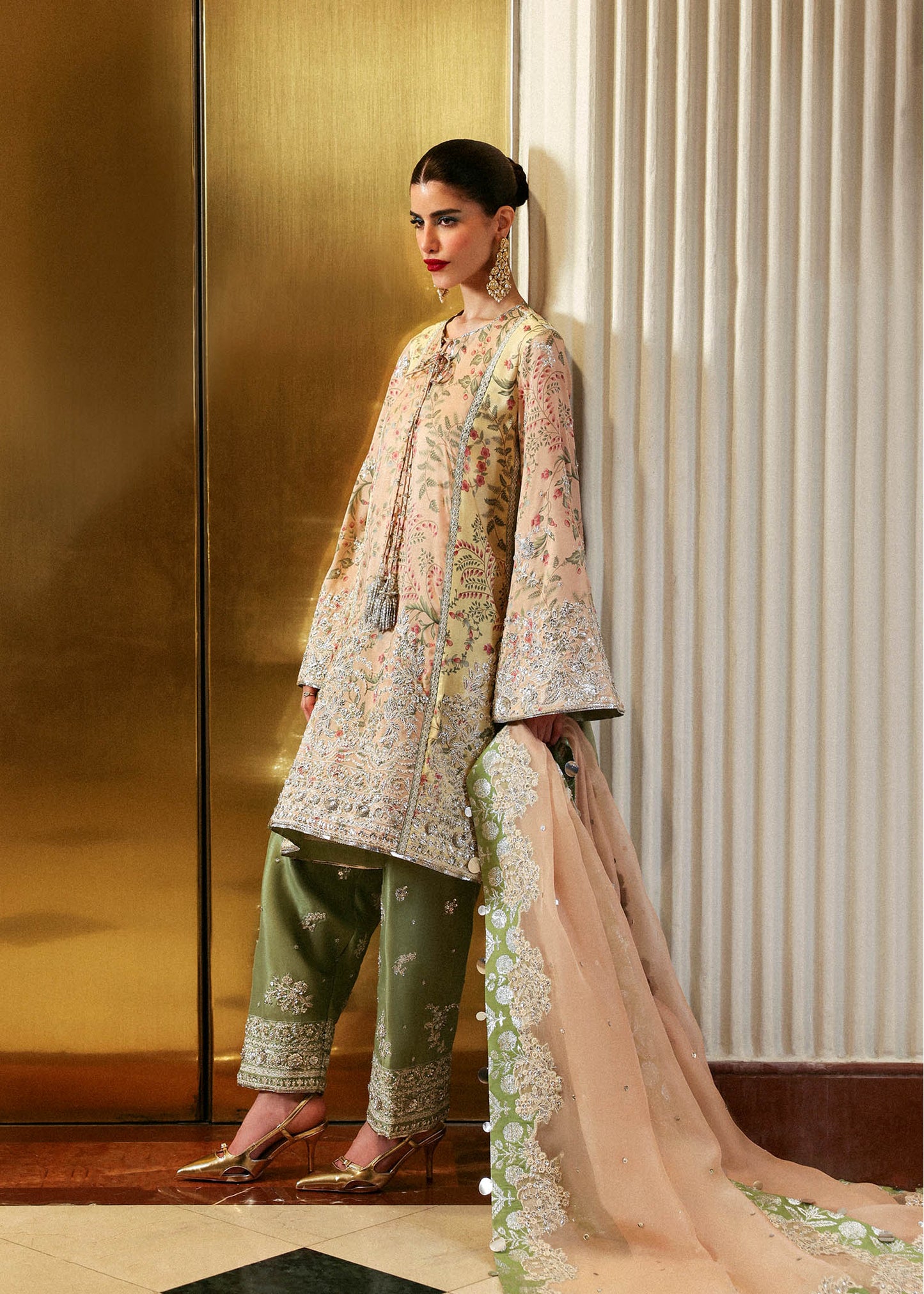 Hussain Rehar I The Scent Luxury Pret 25 I Reve - Pakistani Designer Dress - by Hussain Rehar - Type : Ladies Clothes - 100% Original at Saira Sultan