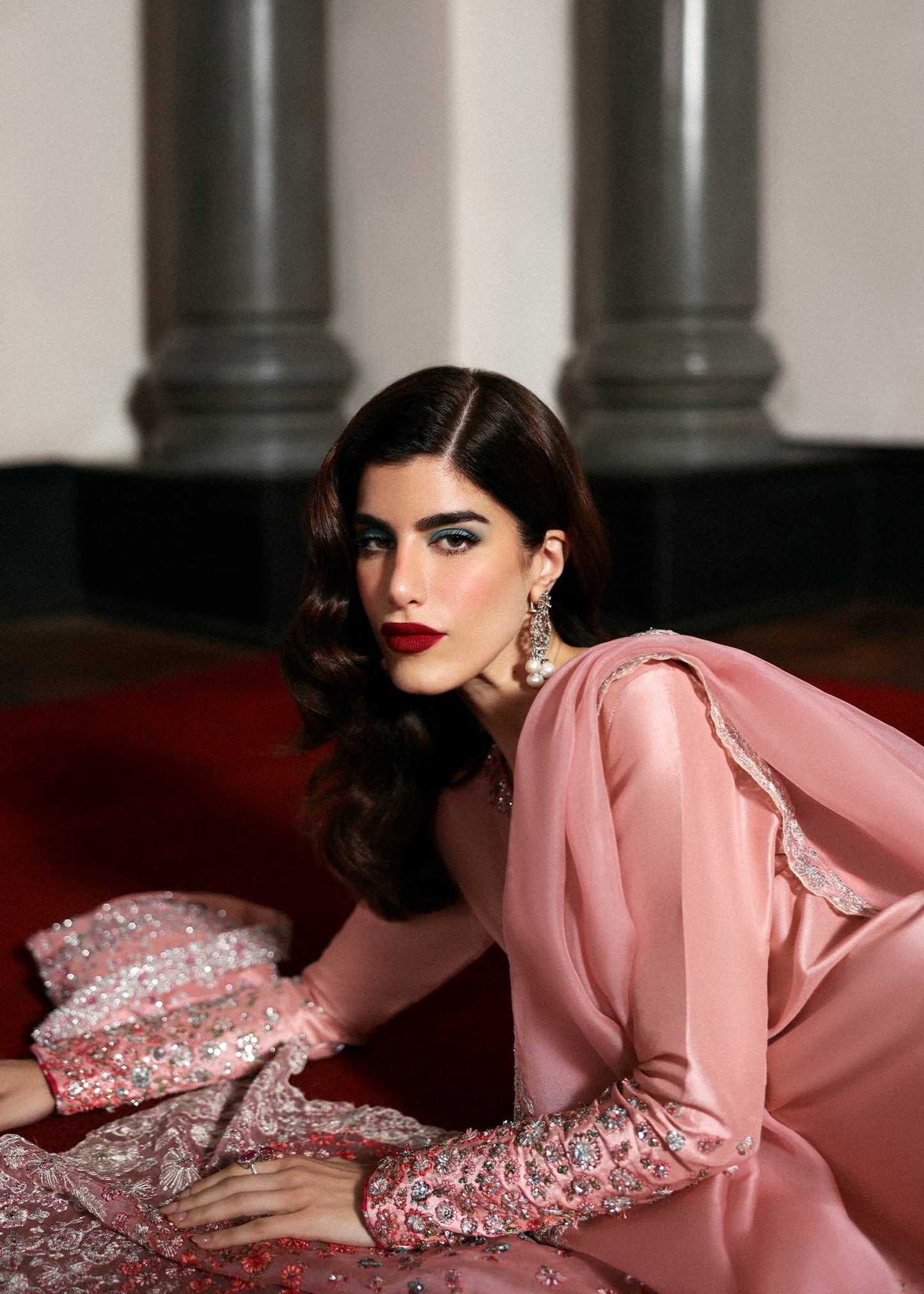 Hussain Rehar I The Scent Luxury Pret 25 I Evara - Pakistani Designer Dress - by Hussain Rehar - Type : Ladies Clothes - 100% Original at Saira Sultan