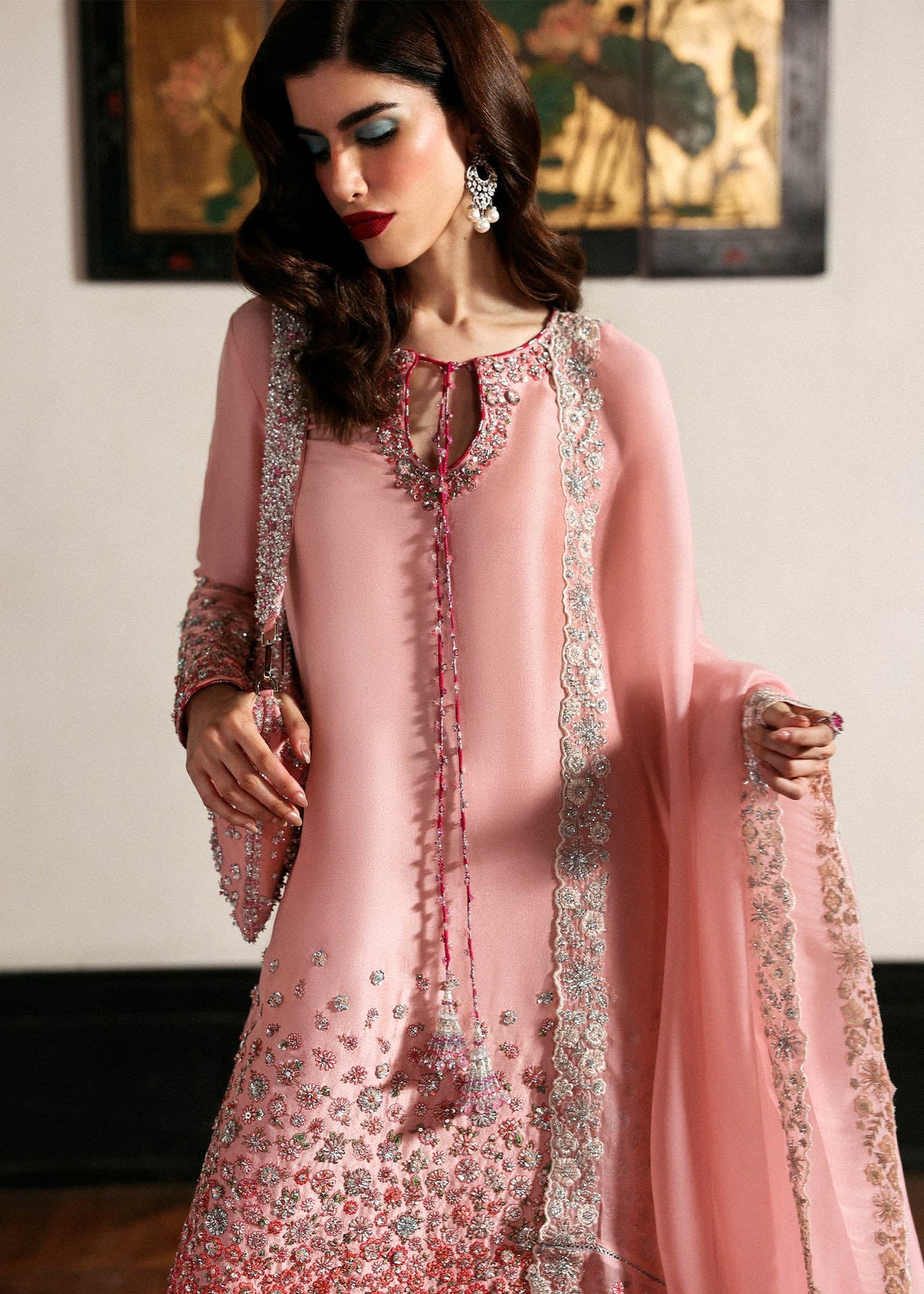 Hussain Rehar I The Scent Luxury Pret 25 I Evara - Pakistani Designer Dress - by Hussain Rehar - Type : Ladies Clothes - 100% Original at Saira Sultan