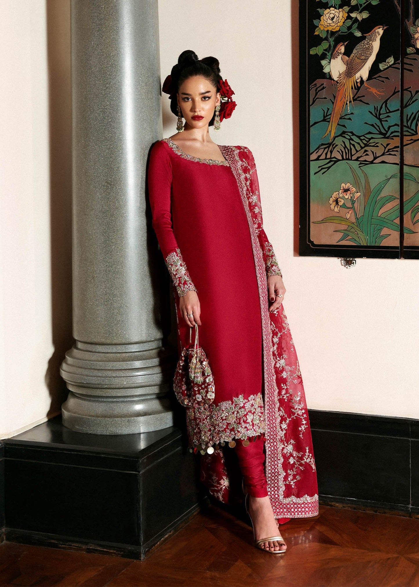 Hussain Rehar I The Scent Luxury Pret 25 I Zephira - Pakistani Designer Dress - by Hussain Rehar - Type : Ladies Clothes - 100% Original at Saira Sultan