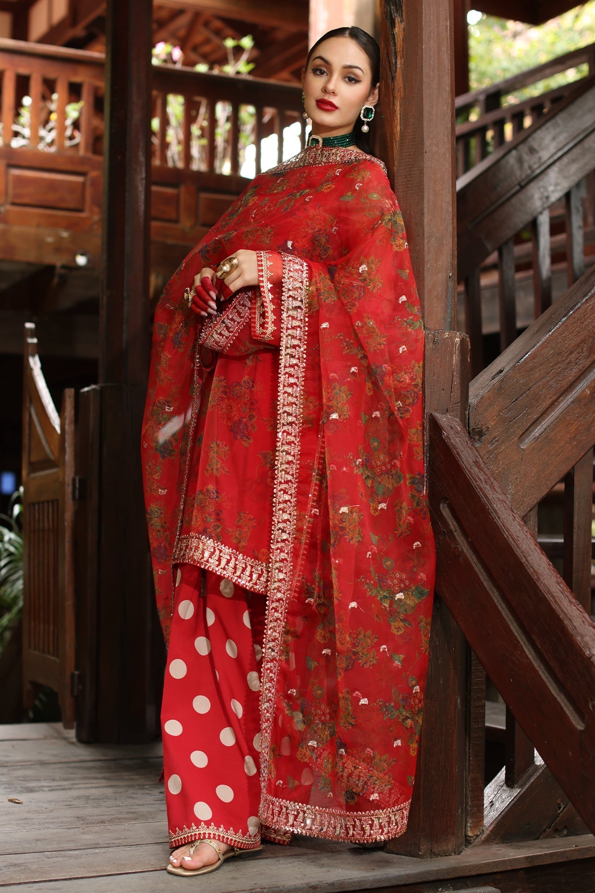 Charizma | Festive Pret | CMA-5-37 O - Pakistani Designer Dress - by Charizma - Type : Ladies Clothes - 100% Original at Saira Sultan