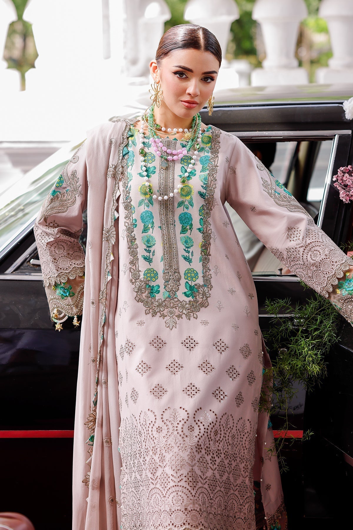 Charizma | Tabeer Lawn Vol 25 | CT5-16 M Mauve Lawn