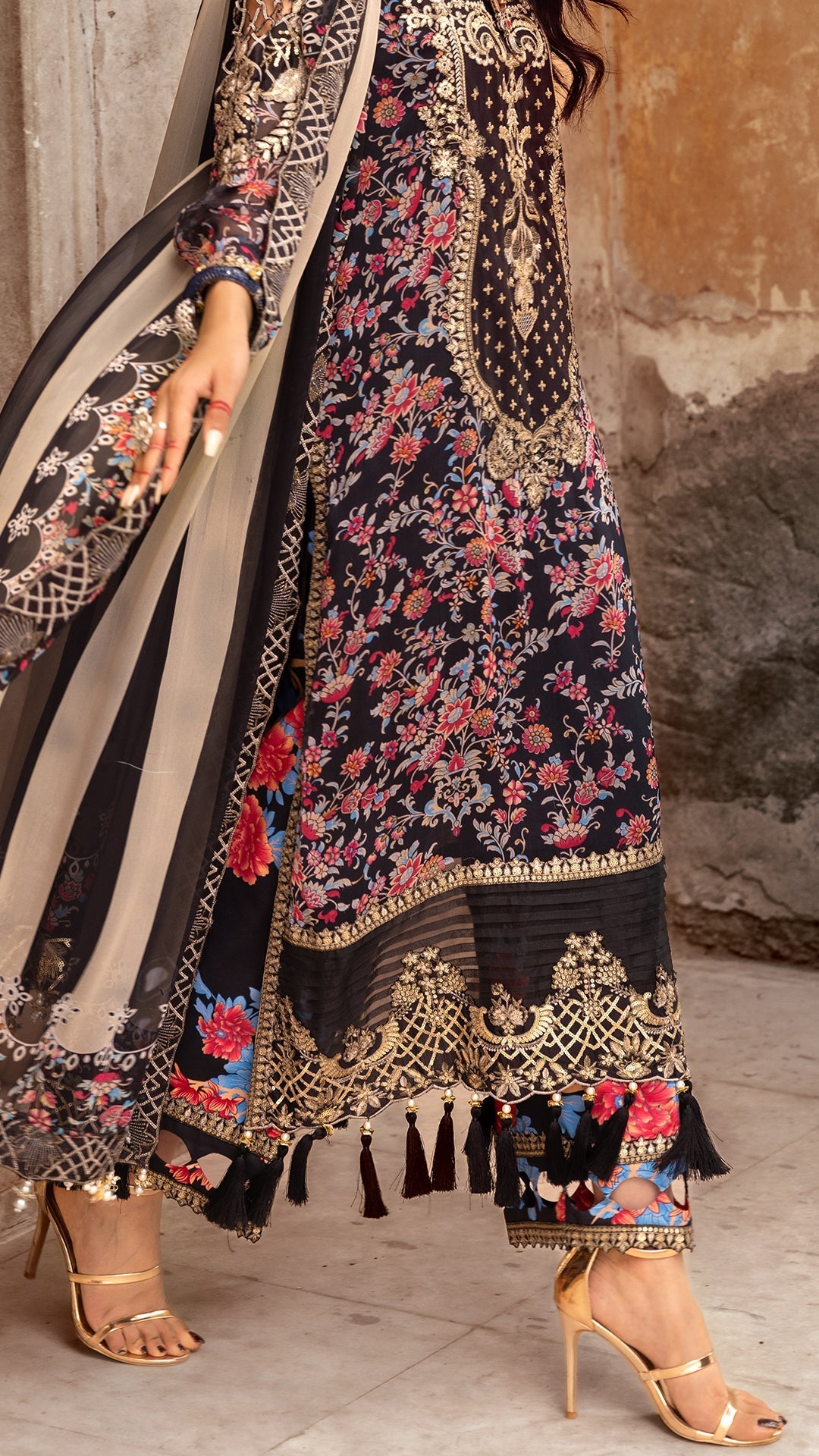 Charizma | Vasl Chiffon Collection | VSL25-09