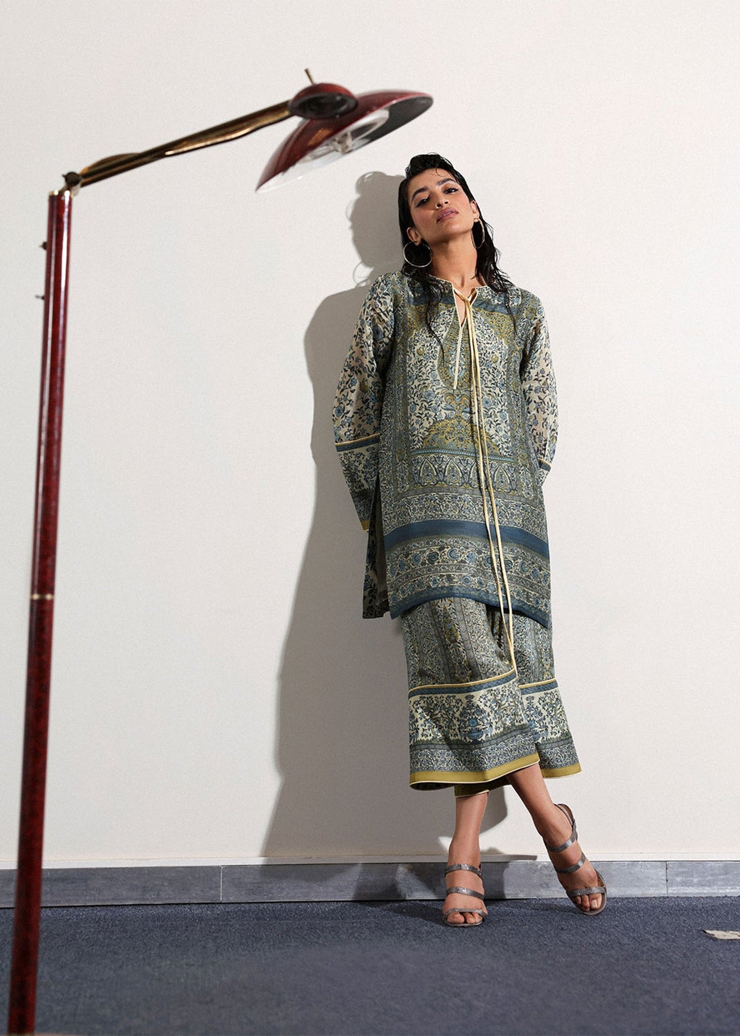 Hussain Rehar | Pay Day | Sorrel - Pakistani Designer Dress - by Hussain Rehar - Type : Ladies Clothes - 100% Original at Saira Sultan