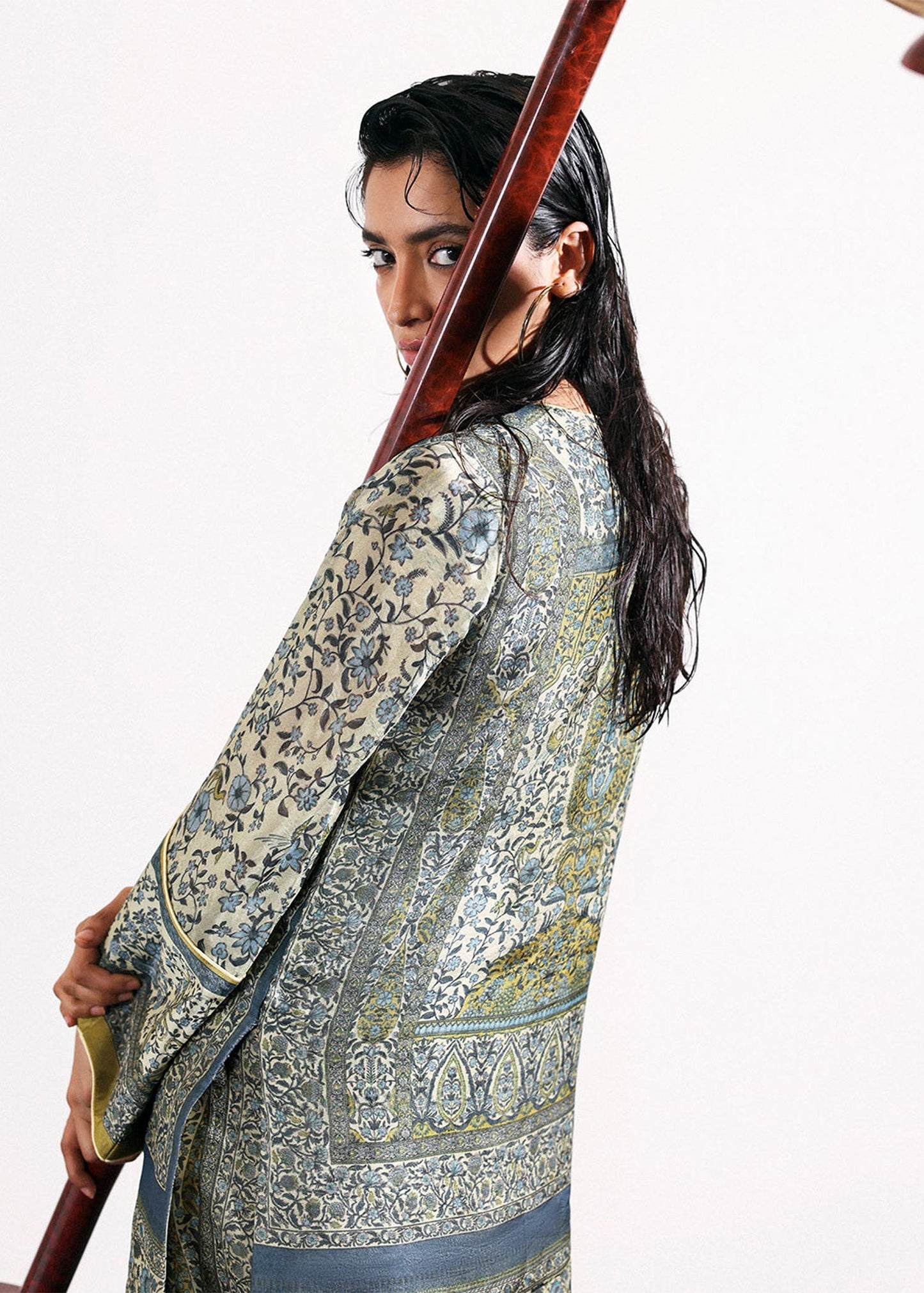 Hussain Rehar | Pay Day | Sorrel - Pakistani Designer Dress - by Hussain Rehar - Type : Ladies Clothes - 100% Original at Saira Sultan
