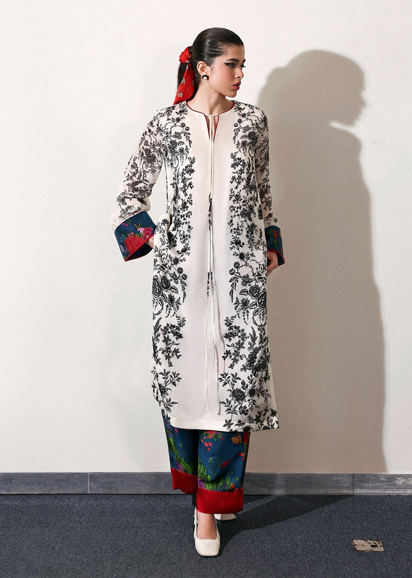 Hussain Rehar | Pay Day | Ivraie - Pakistani Designer Dress - by Hussain Rehar - Type : Ladies Clothes - 100% Original at Saira Sultan