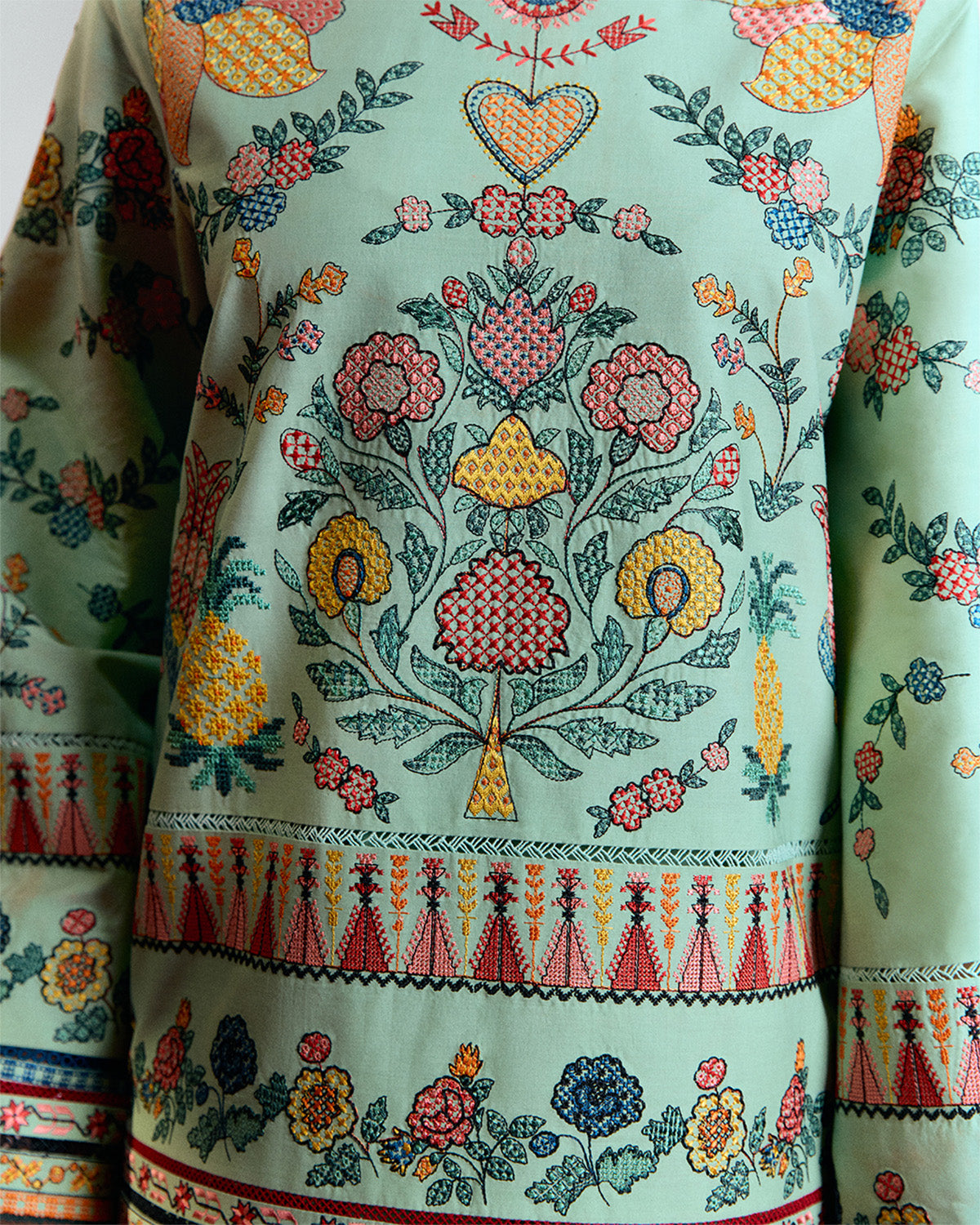 Jugnu | Summer Pret 25 | Dina - Pakistani Designer Dress - by Jugnu - Type : Ladies Clothes - 100% Original at Saira Sultan
