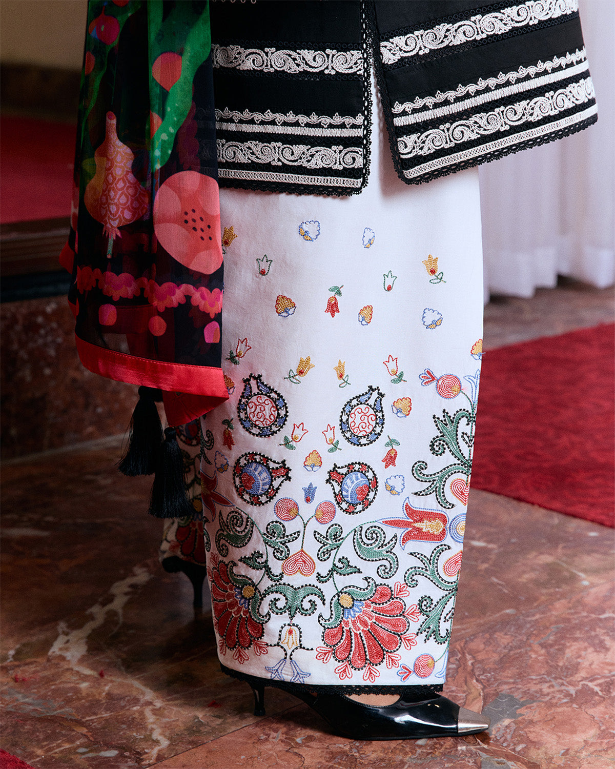 Jugnu | Summer Pret 25 | Liraz - Pakistani Designer Dress - by Jugnu - Type : Ladies Clothes - 100% Original at Saira Sultan