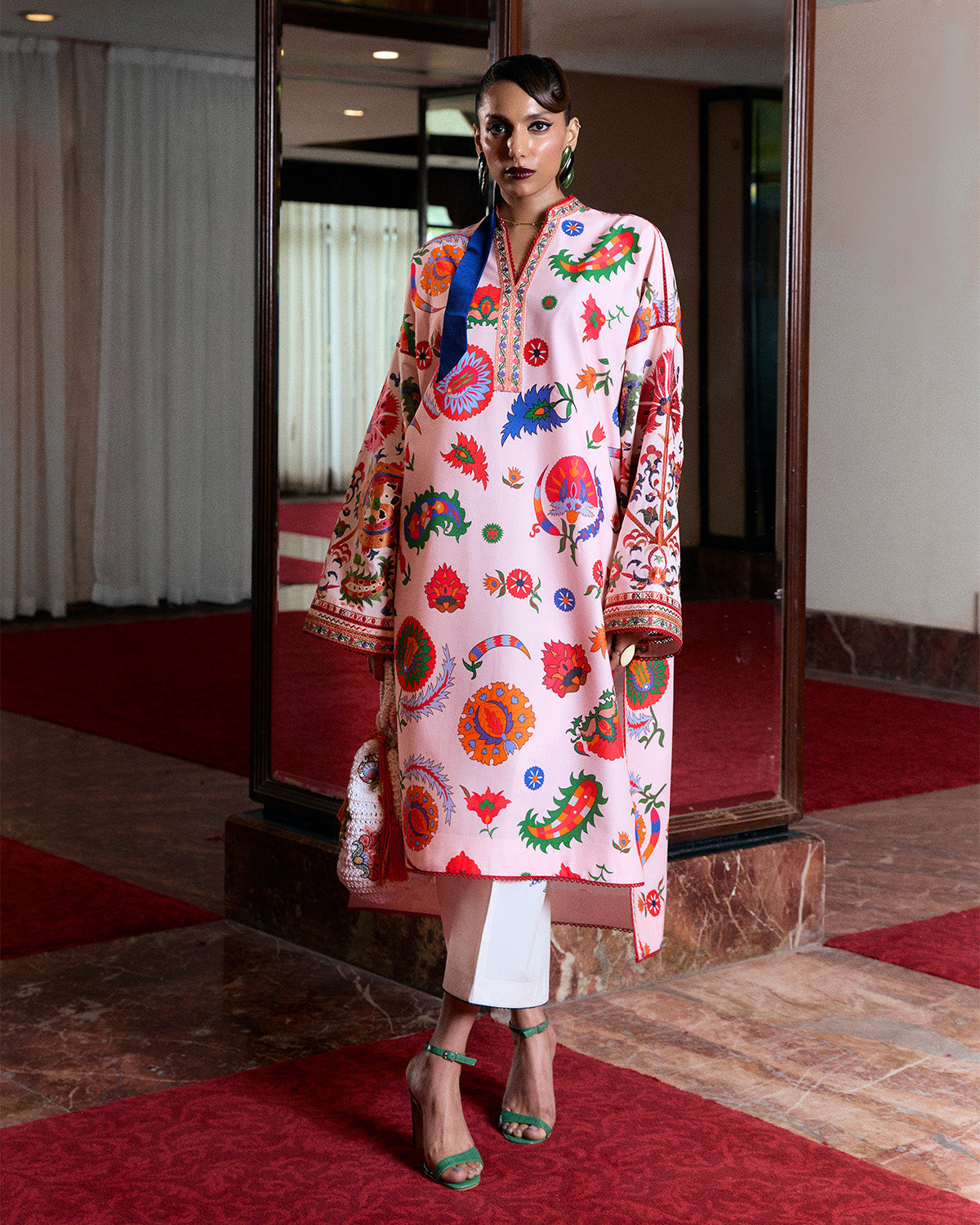 Jugnu | Summer Pret 25 | Barsha - Pakistani Designer Dress - by Jugnu - Type : Ladies Clothes - 100% Original at Saira Sultan