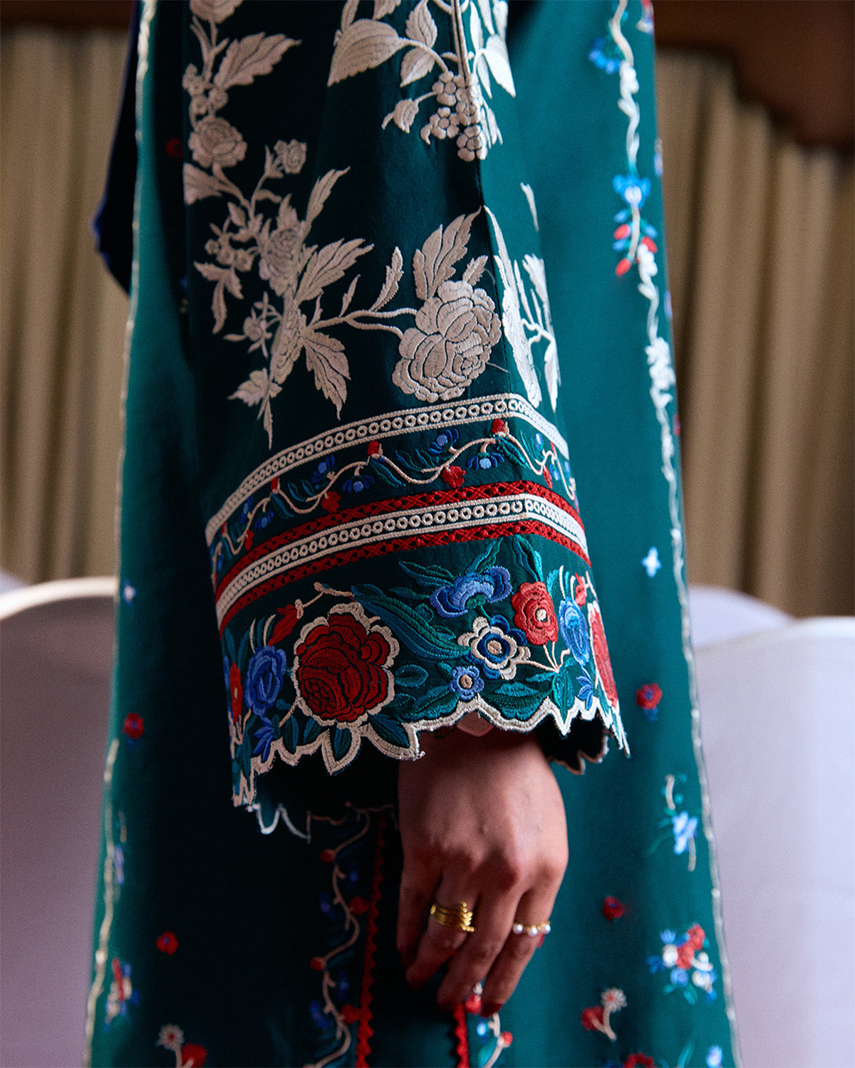 Jugnu | Summer Pret 25 | Tanav - Pakistani Designer Dress - by Jugnu - Type : Ladies Clothes - 100% Original at Saira Sultan