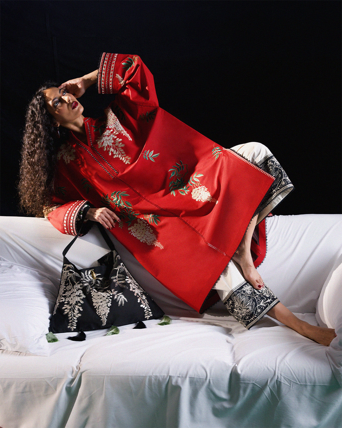 Jugnu | Summer Pret 25 | Lina - Pakistani Designer Dress - by Jugnu - Type : Ladies Clothes - 100% Original at Saira Sultan