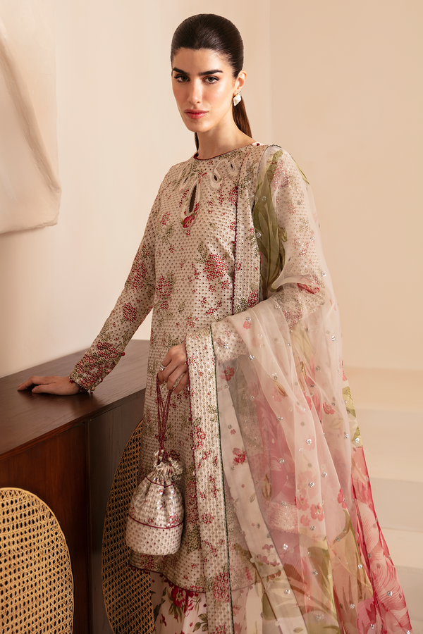 Jazmin | Formals Collection | Raw Silk UR-7034 - Pakistani Designer Dress - by Jazmin | Type: Formal - 100% Original at Saira Sultan