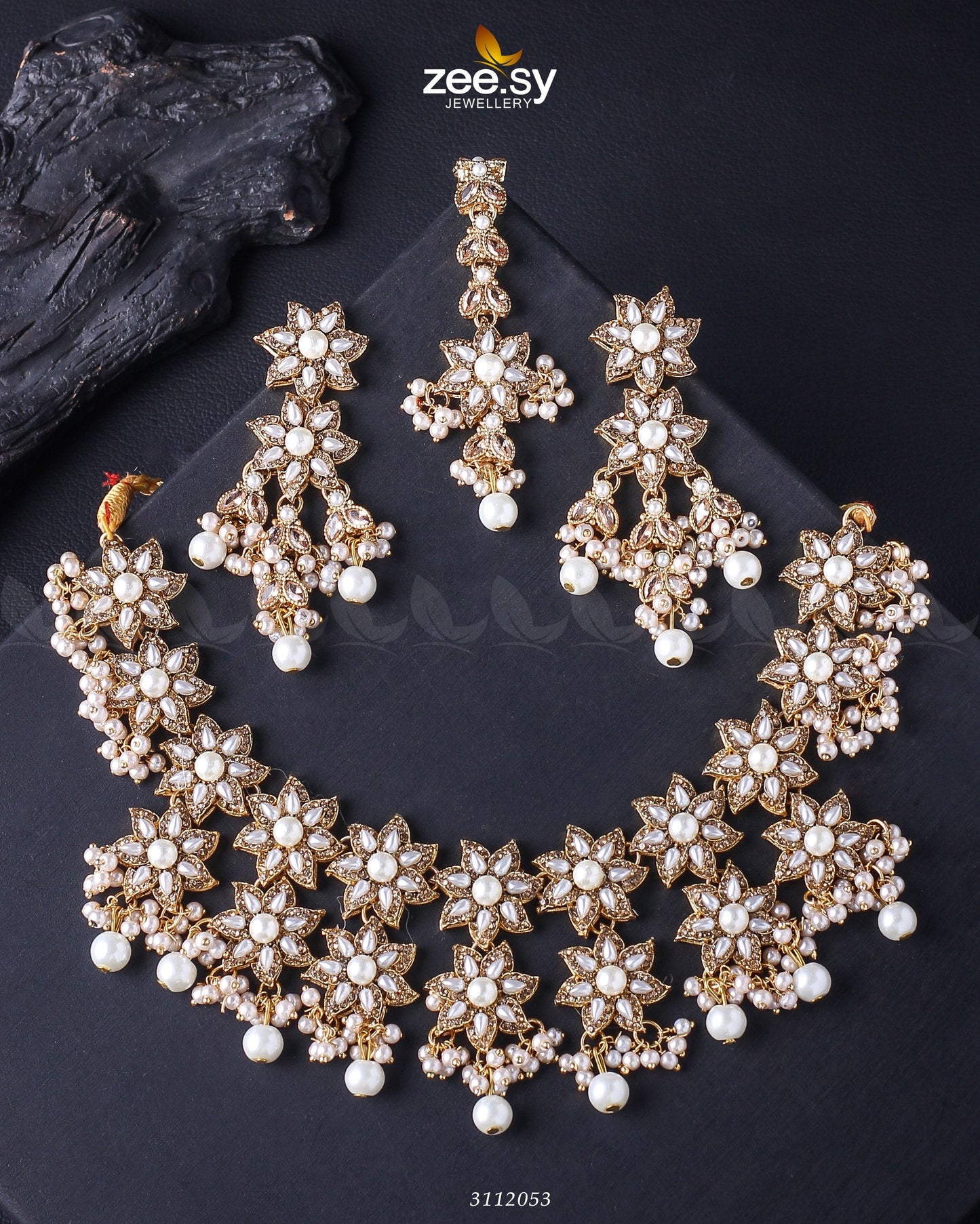 Monarda Bridal Sets Golden White