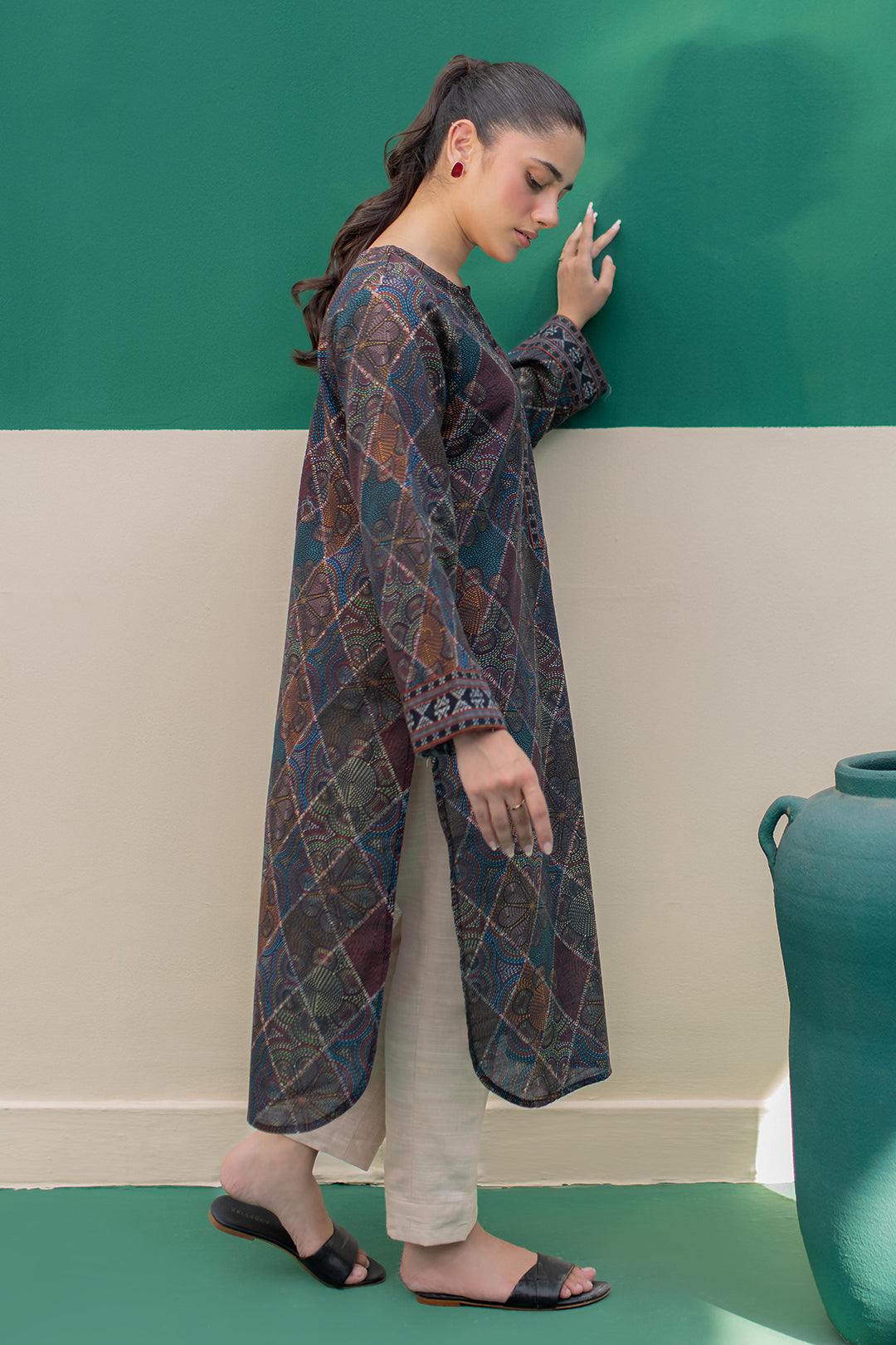 Zellbury | Winter Pret | Kurta - 3042