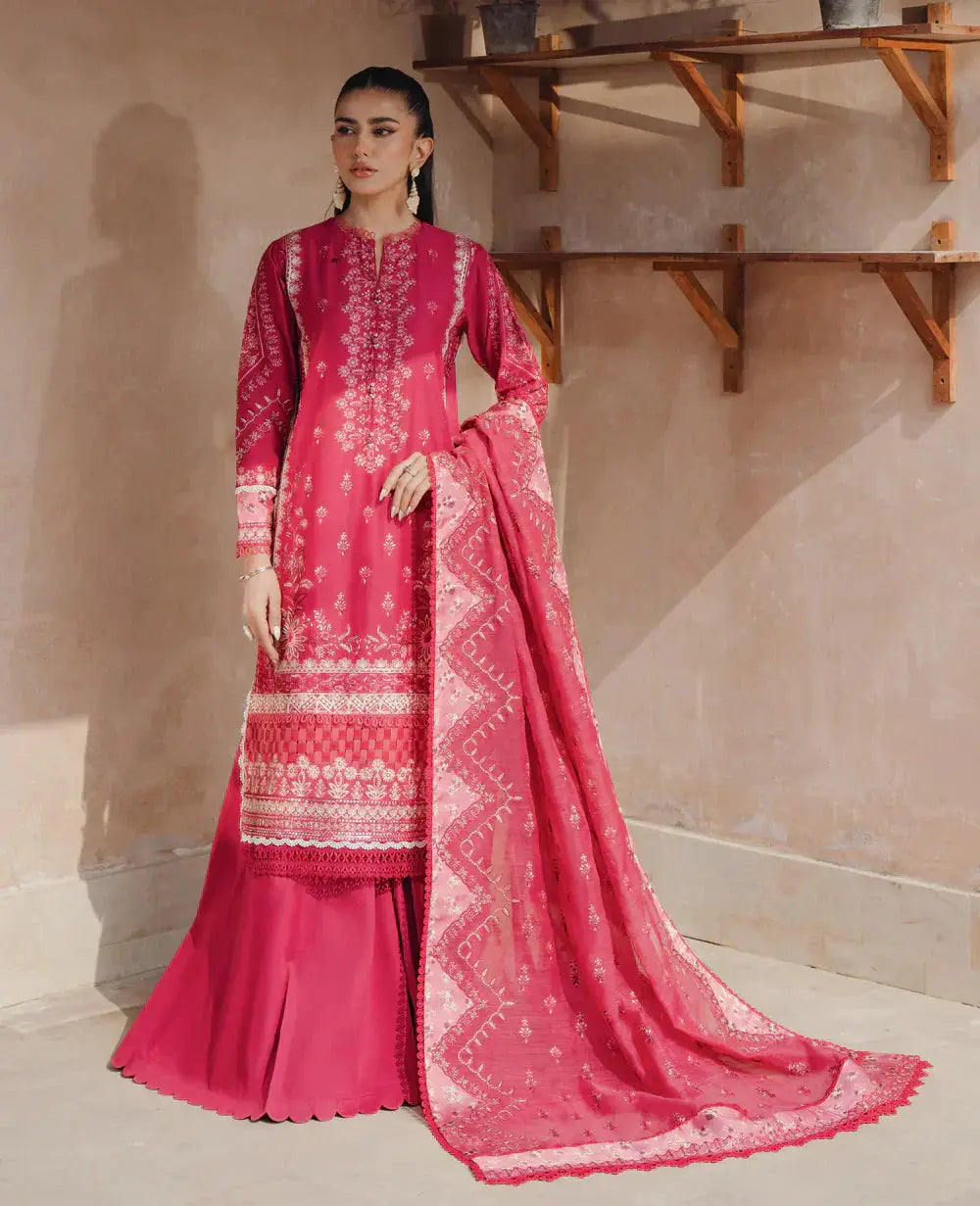 Xenia Formals | Lawn Collection 24 | Zaira - Pakistani Designer Dress - by Xenia Formals | Type: Luxury - 100% Original at Saira Sultan