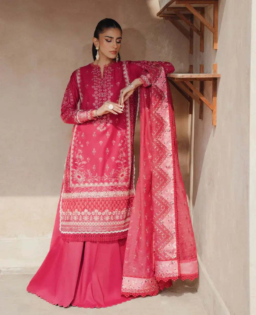 Xenia Formals | Lawn Collection 24 | Zaira - Pakistani Designer Dress - by Xenia Formals | Type: Luxury - 100% Original at Saira Sultan