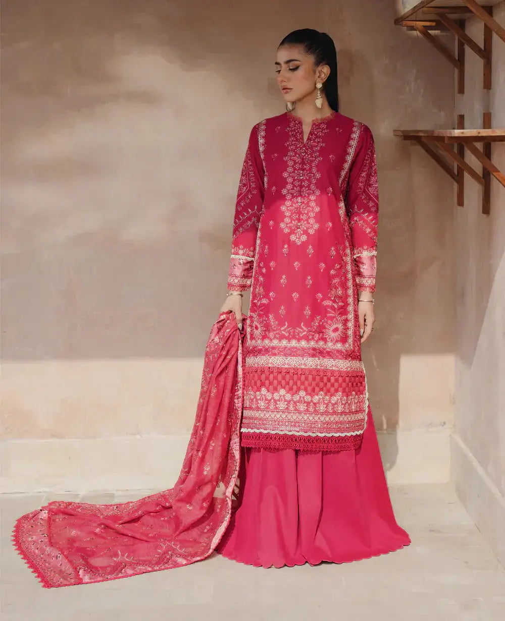 Xenia Formals | Lawn Collection 24 | Zaira - Pakistani Designer Dress - by Xenia Formals | Type: Luxury - 100% Original at Saira Sultan