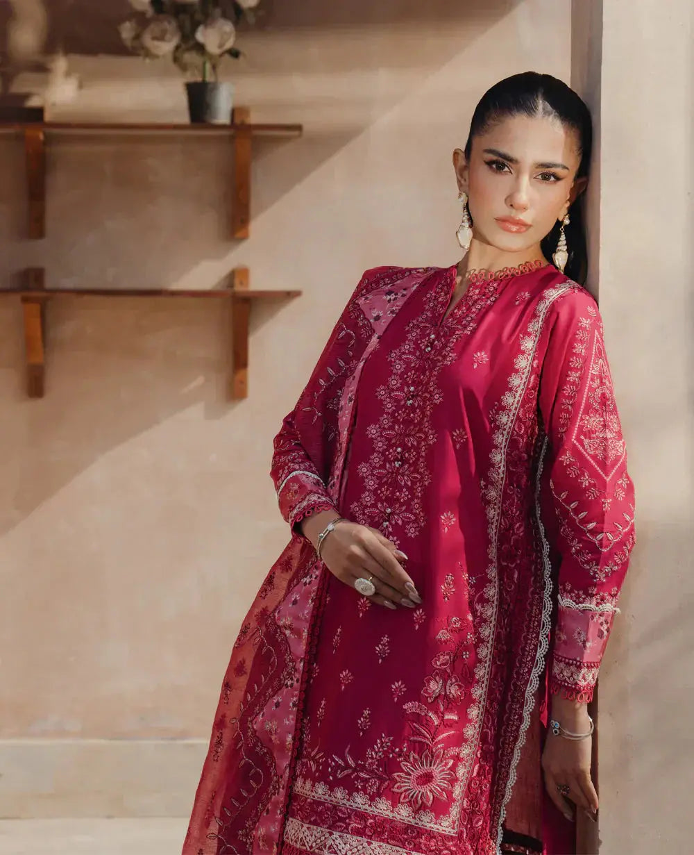 Xenia Formals | Lawn Collection 24 | Zaira - Pakistani Designer Dress - by Xenia Formals | Type: Luxury - 100% Original at Saira Sultan