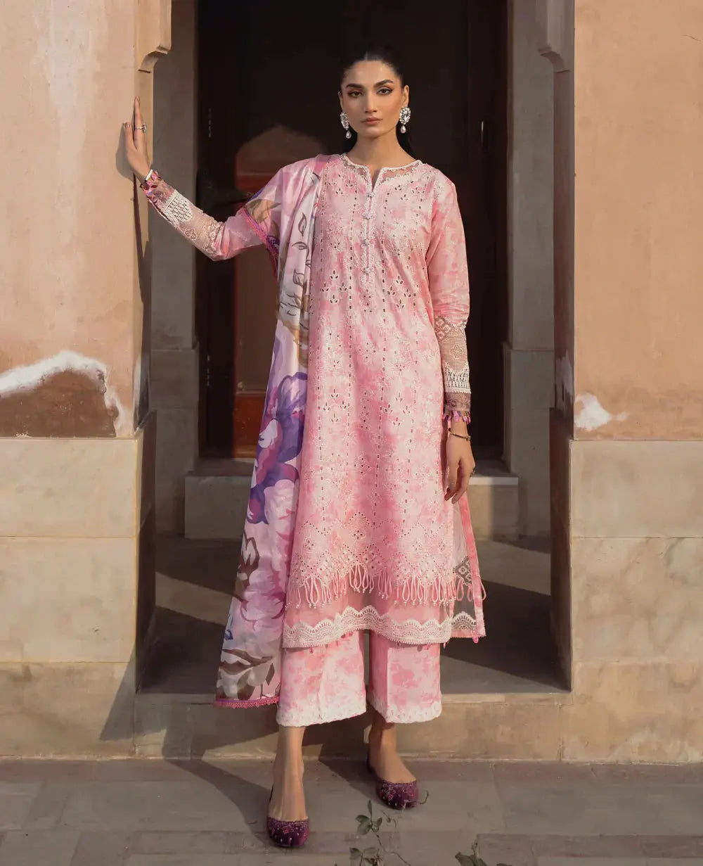 Xenia Formals | Lawn Collection 24 | Afaf - Pakistani Designer Dress - by Xenia Formals | Type: Luxury - 100% Original at Saira Sultan