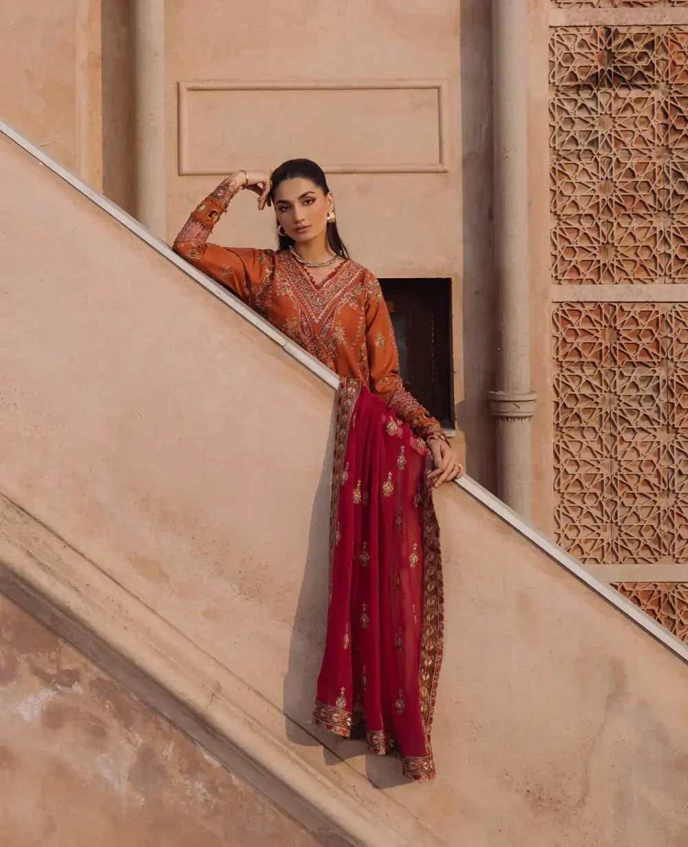 Xenia Formals | Lawn Collection 24 | Zafeerah - Pakistani Designer Dress - by Xenia Formals | Type: Luxury - 100% Original at Saira Sultan