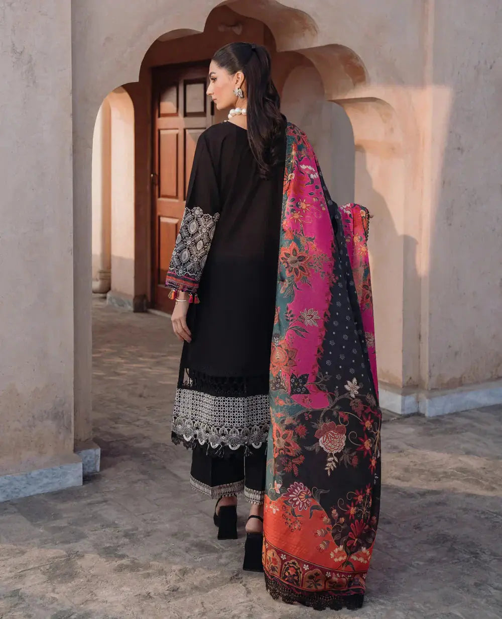 Xenia Formals | Lawn Collection 24 | Adan - Pakistani Designer Dress - by Xenia Formals | Type: Luxury - 100% Original at Saira Sultan