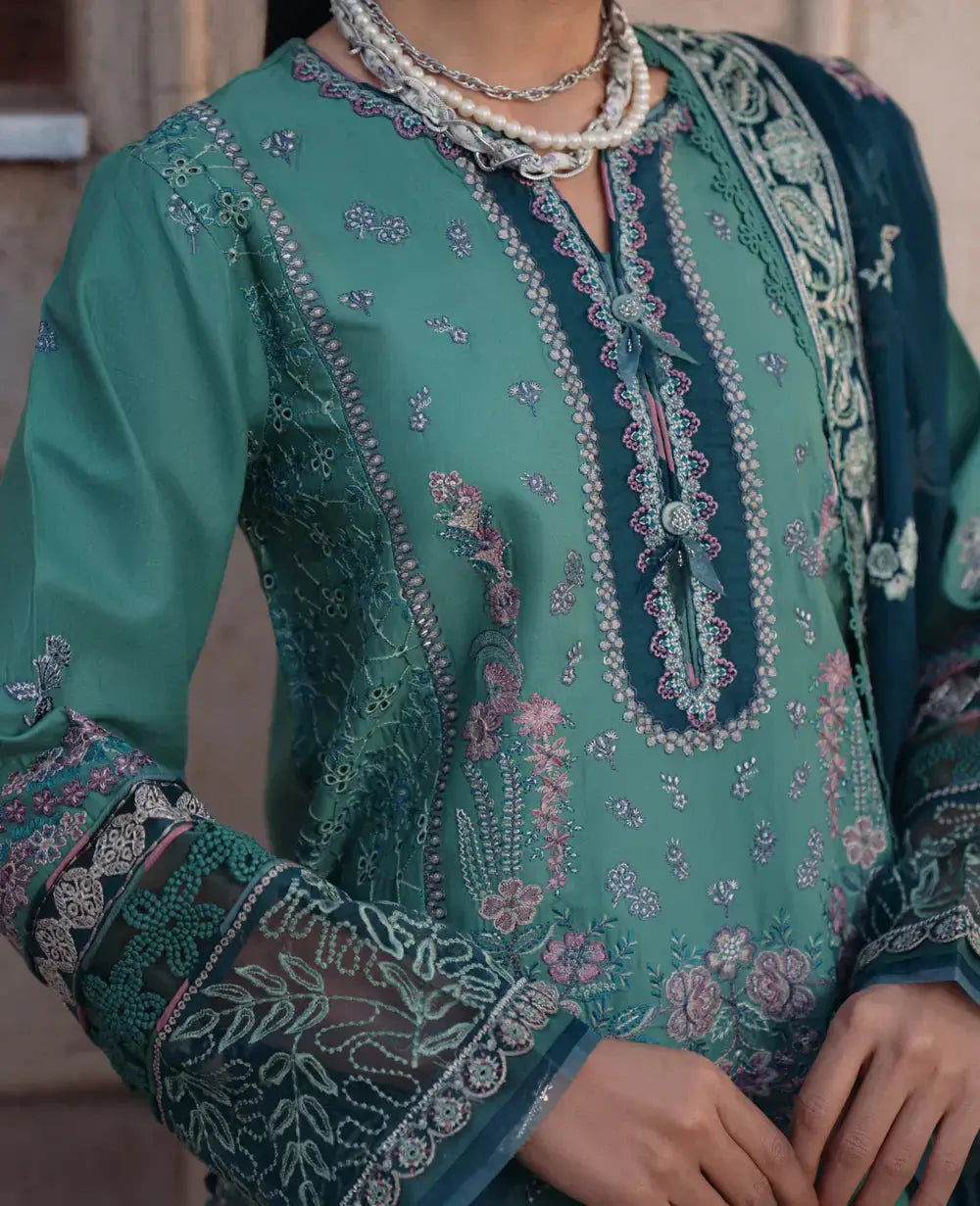 Xenia Formals | Lawn Collection 24 | Zevah - Pakistani Designer Dress - by Xenia Formals | Type: Luxury - 100% Original at Saira Sultan