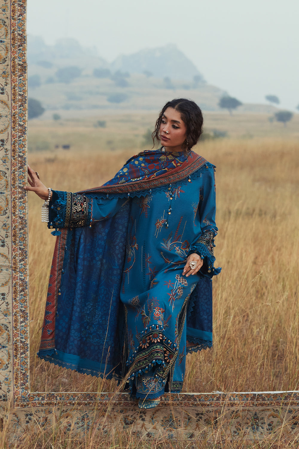 Saira Rizwan | Winter Khaddar 25 | SAHAR-SRW25-10 by Saira Rizwan - Designer Dress - Type : Ladies Clothes - Available at Saira Sultan - 100% Original