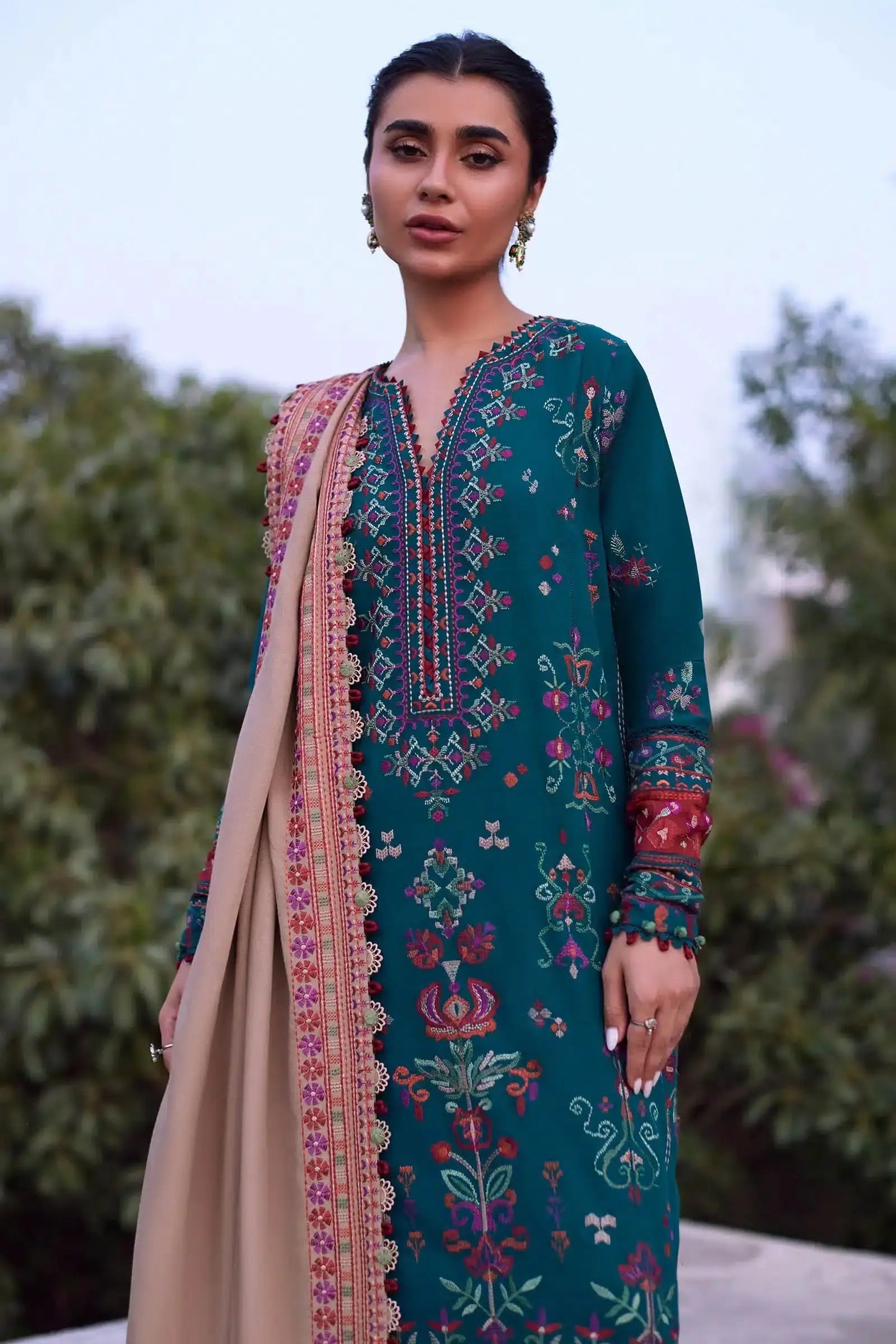 Zaha | Winter 23 | ECRIN (ZW23-03) - Pakistani Designer Dress - by Zaha | Type: Luxury - 100% Original at Saira Sultan
