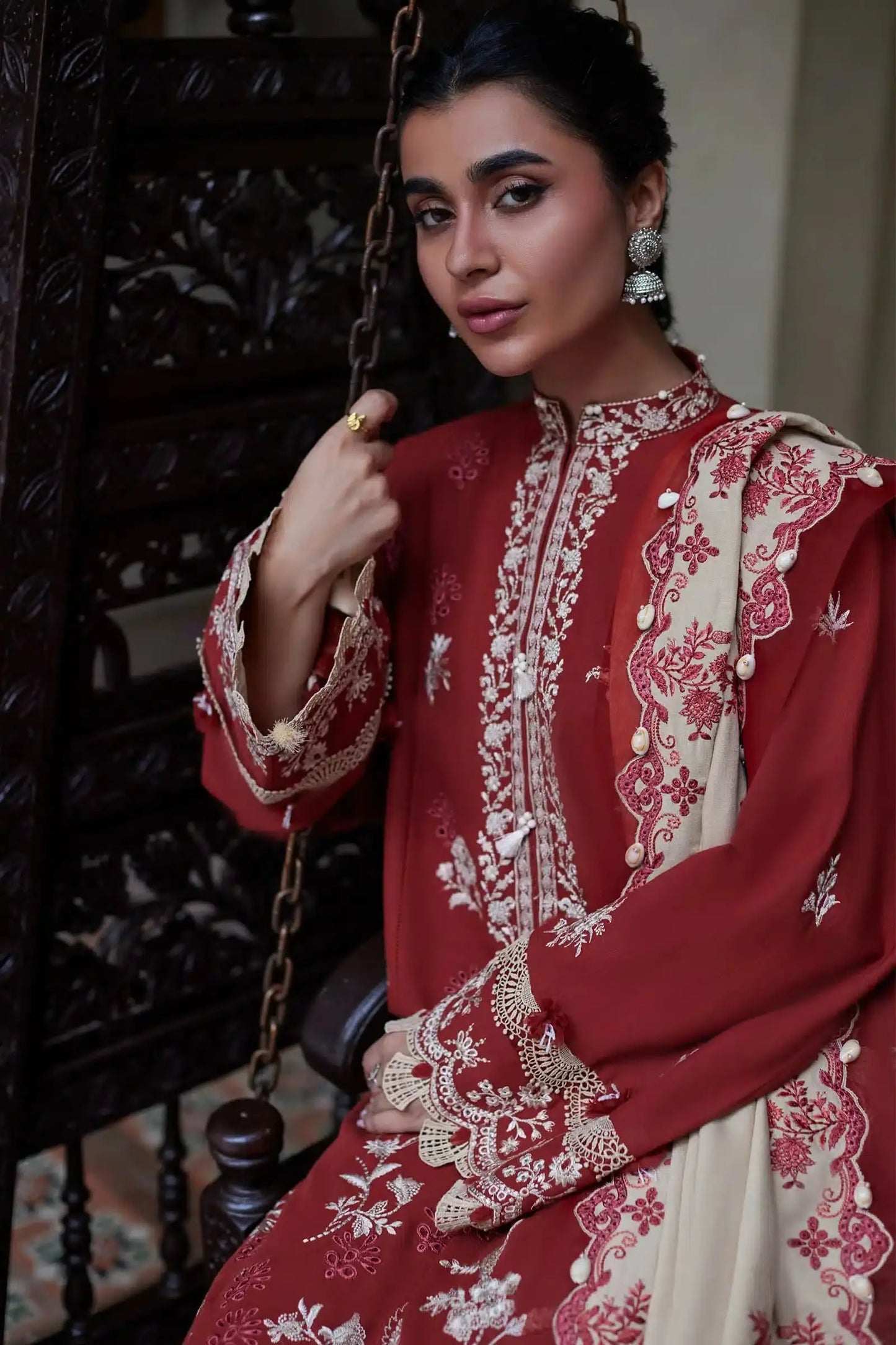 Zaha | Winter 23 | MELTEM (ZW23-05) - Pakistani Designer Dress - by Zaha | Type: Luxury - 100% Original at Saira Sultan