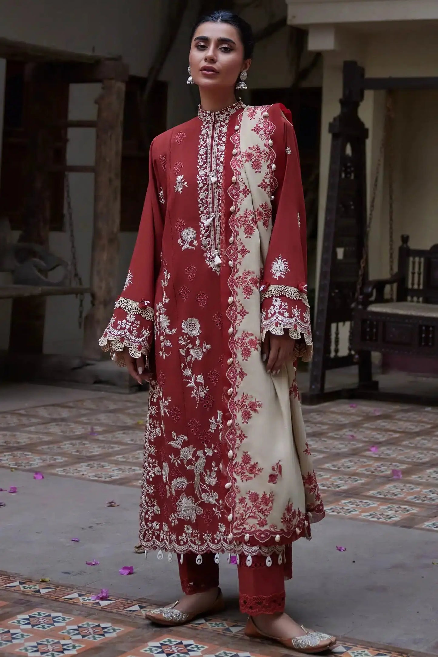 Zaha | Winter 23 | MELTEM (ZW23-05) - Pakistani Designer Dress - by Zaha | Type: Luxury - 100% Original at Saira Sultan