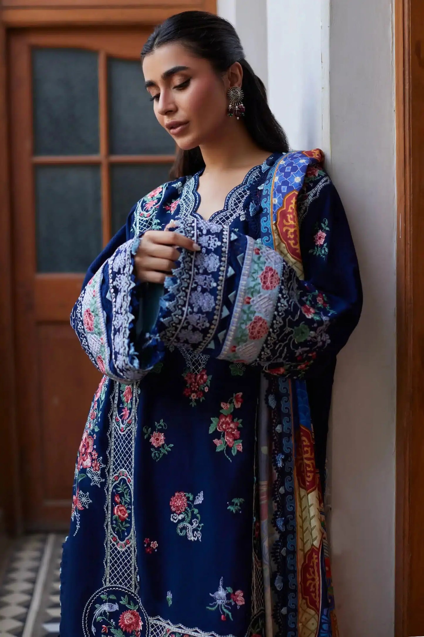 Zaha | Winter 23 | LINA (ZW23-01) - Pakistani Designer Dress - by Zaha | Type: Luxury - 100% Original at Saira Sultan