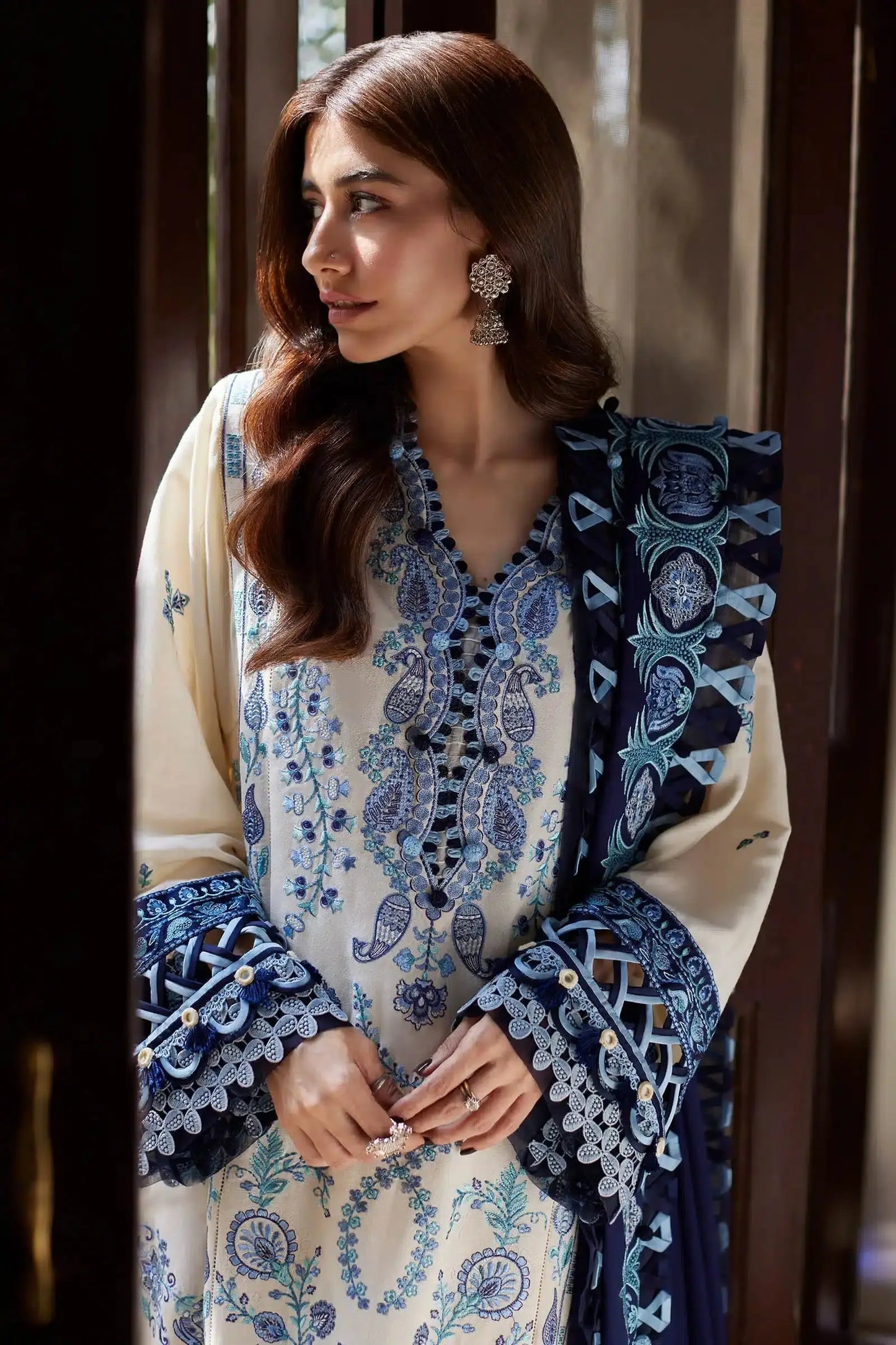 Zaha | Winter 23 | LINA (ZW23-07) - Pakistani Designer Dress - by Zaha | Type: Luxury - 100% Original at Saira Sultan