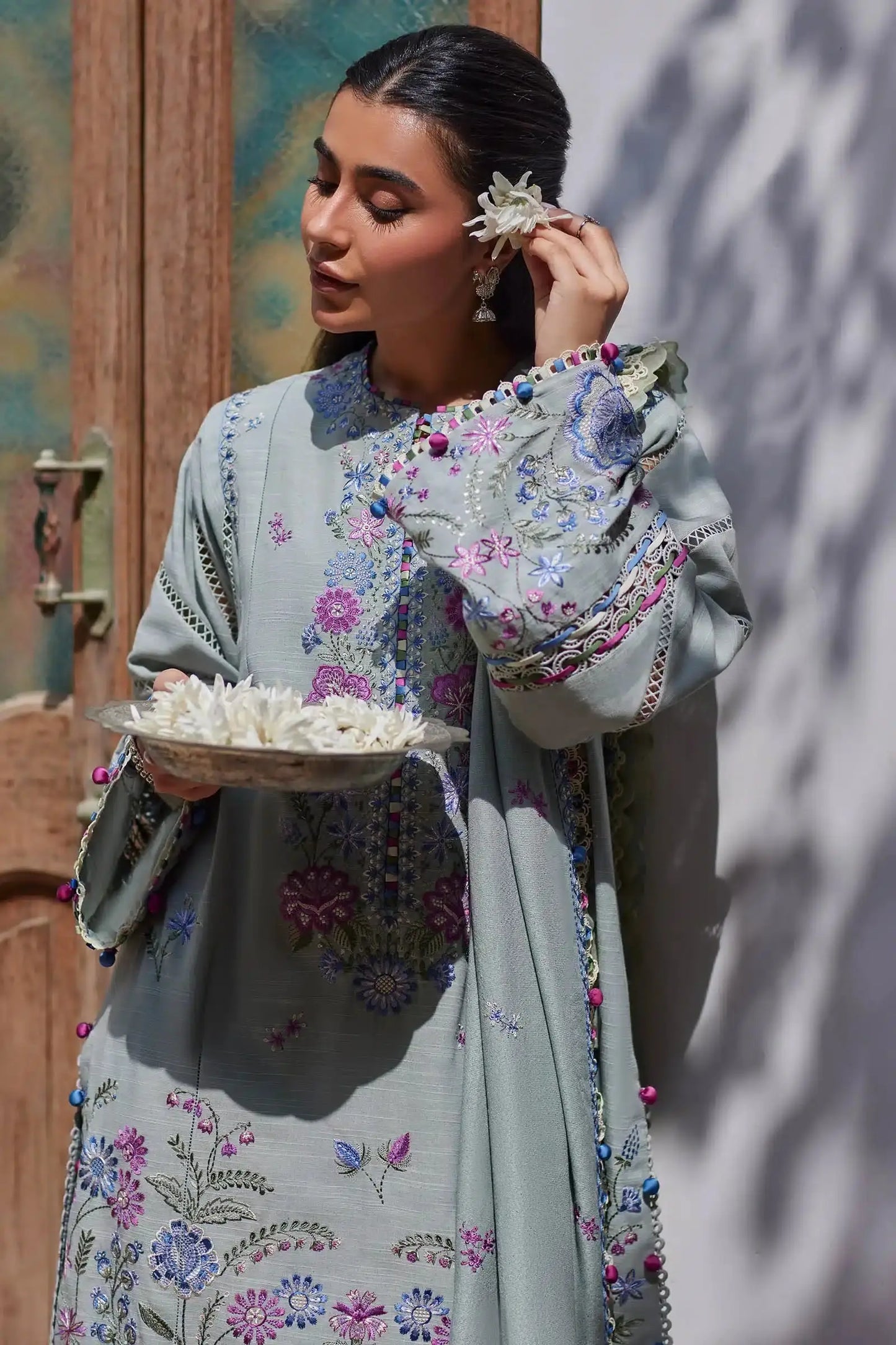 Zaha | Winter 23 | DERYA (ZW23-04) - Pakistani Designer Dress - by Zaha | Type: Luxury - 100% Original at Saira Sultan