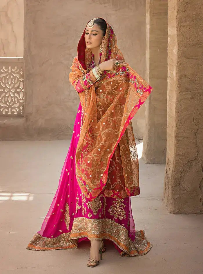 Zainab Chottani | Wedding Festive 23 | Husn Eara - Pakistani Designer Dress - by Zainab Chottani | Type: Bridal - 100% Original at Saira Sultan