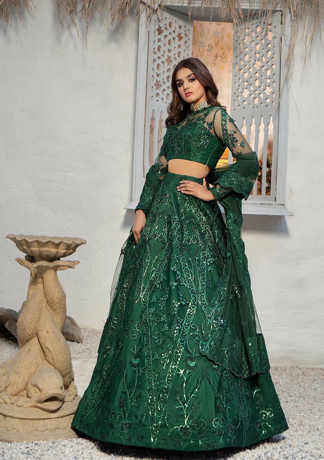 Waqas Shah | Malika E Jahan | Zannia - Pakistani Designer Dress - by Waqas Shah | Type: Formal - 100% Original at Saira Sultan