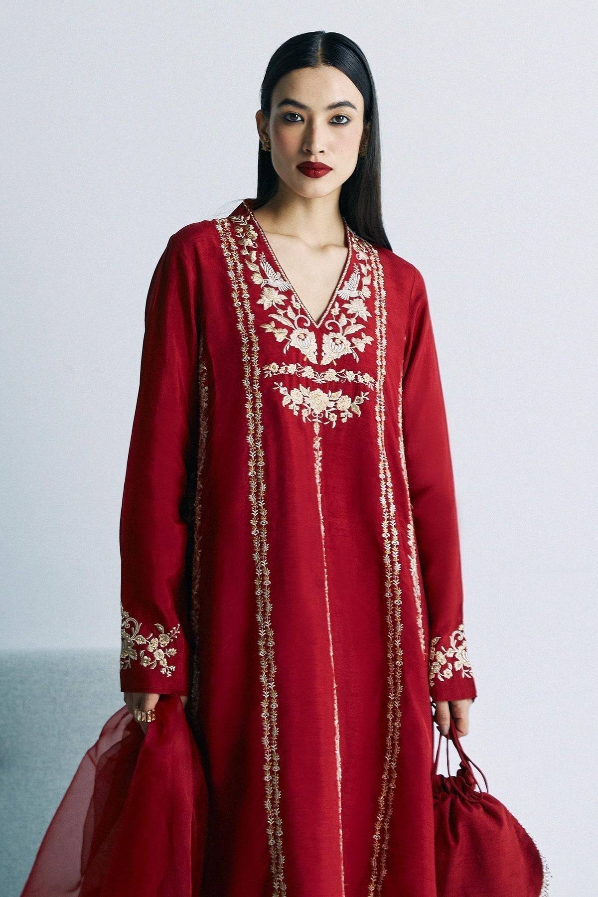 Zara Shahjahan | Festive Eid 24 | ZC-2039 - Pakistani Designer Dress - by Zara Shahjahan | Type: Formal - 100% Original at Saira Sultan