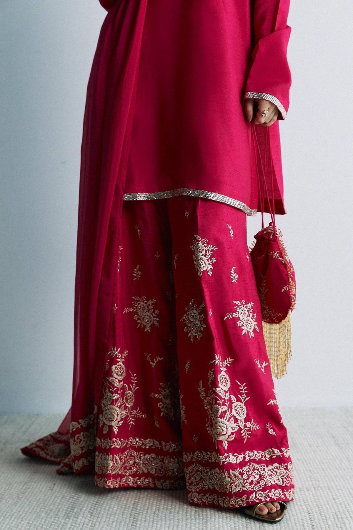 Zara Shahjahan | Festive Eid 24 | ZC-2022 - Pakistani Designer Dress - by Zara Shahjahan | Type: Formal - 100% Original at Saira Sultan