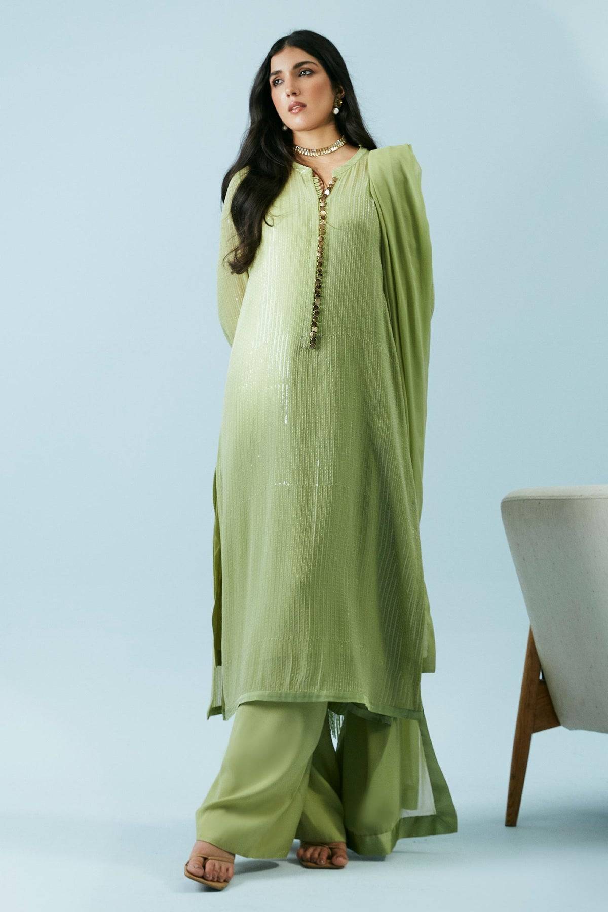Zara Shahjahan | Festive Eid 24 | ZC-2042 - Pakistani Designer Dress - by Zara Shahjahan | Type: Formal - 100% Original at Saira Sultan