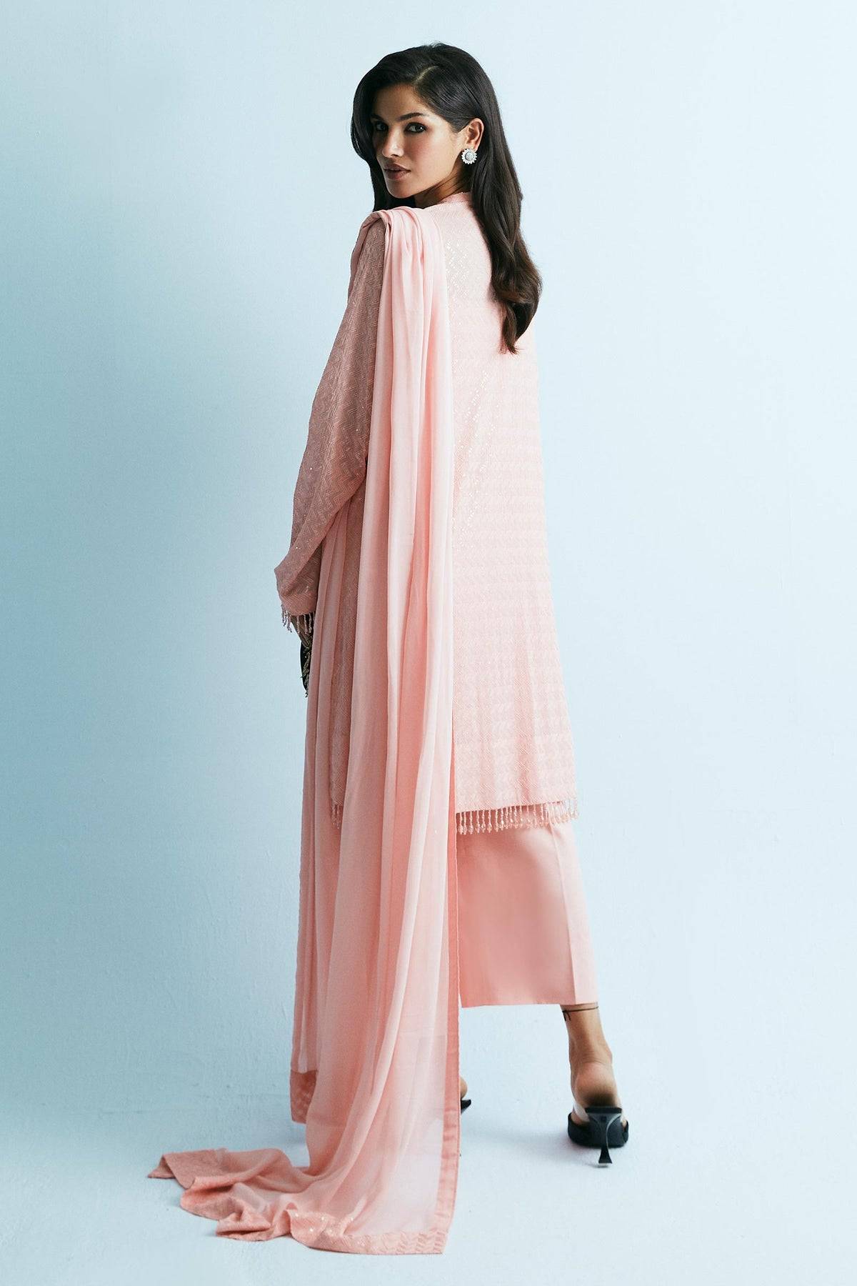 Zara Shahjahan | Festive Eid 24 | ZC-2044 - Pakistani Designer Dress - by Zara Shahjahan | Type: Formal - 100% Original at Saira Sultan