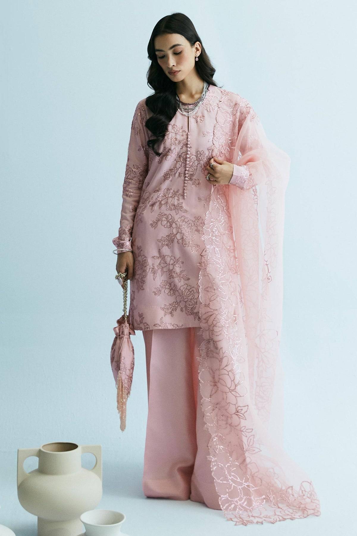 Zara Shahjahan | Festive Eid 24 | ZC-2021 - Pakistani Designer Dress - by Zara Shahjahan | Type: Formal - 100% Original at Saira Sultan