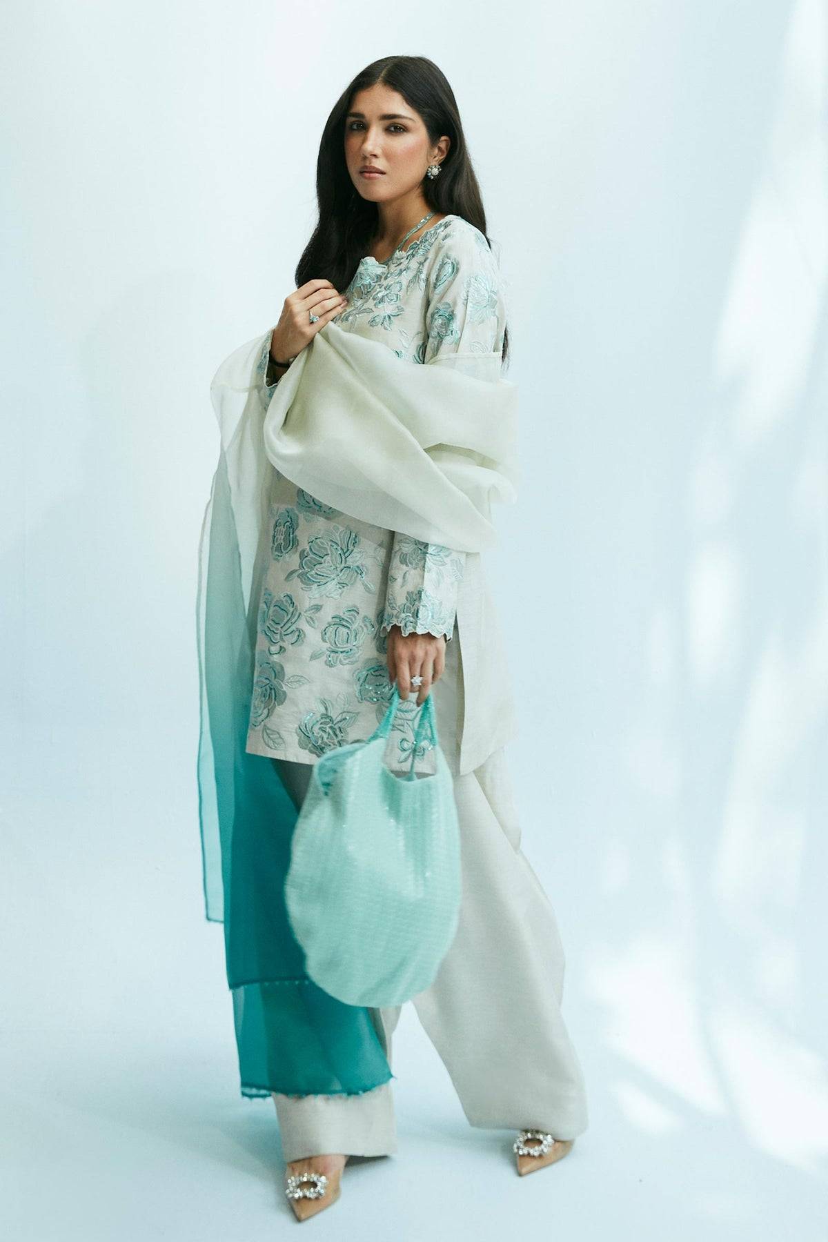 Zara Shahjahan | Festive Eid 24 | ZC-2034 - Pakistani Designer Dress - by Zara Shahjahan | Type: Formal - 100% Original at Saira Sultan