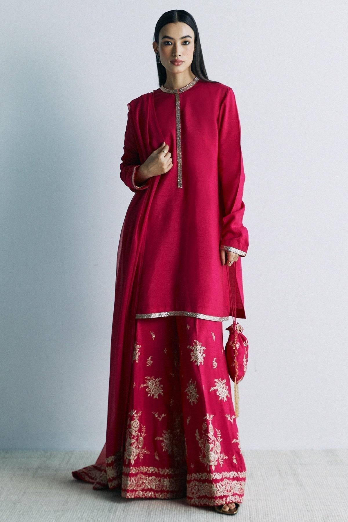 Zara Shahjahan | Festive Eid 24 | ZC-2022 - Pakistani Designer Dress - by Zara Shahjahan | Type: Formal - 100% Original at Saira Sultan