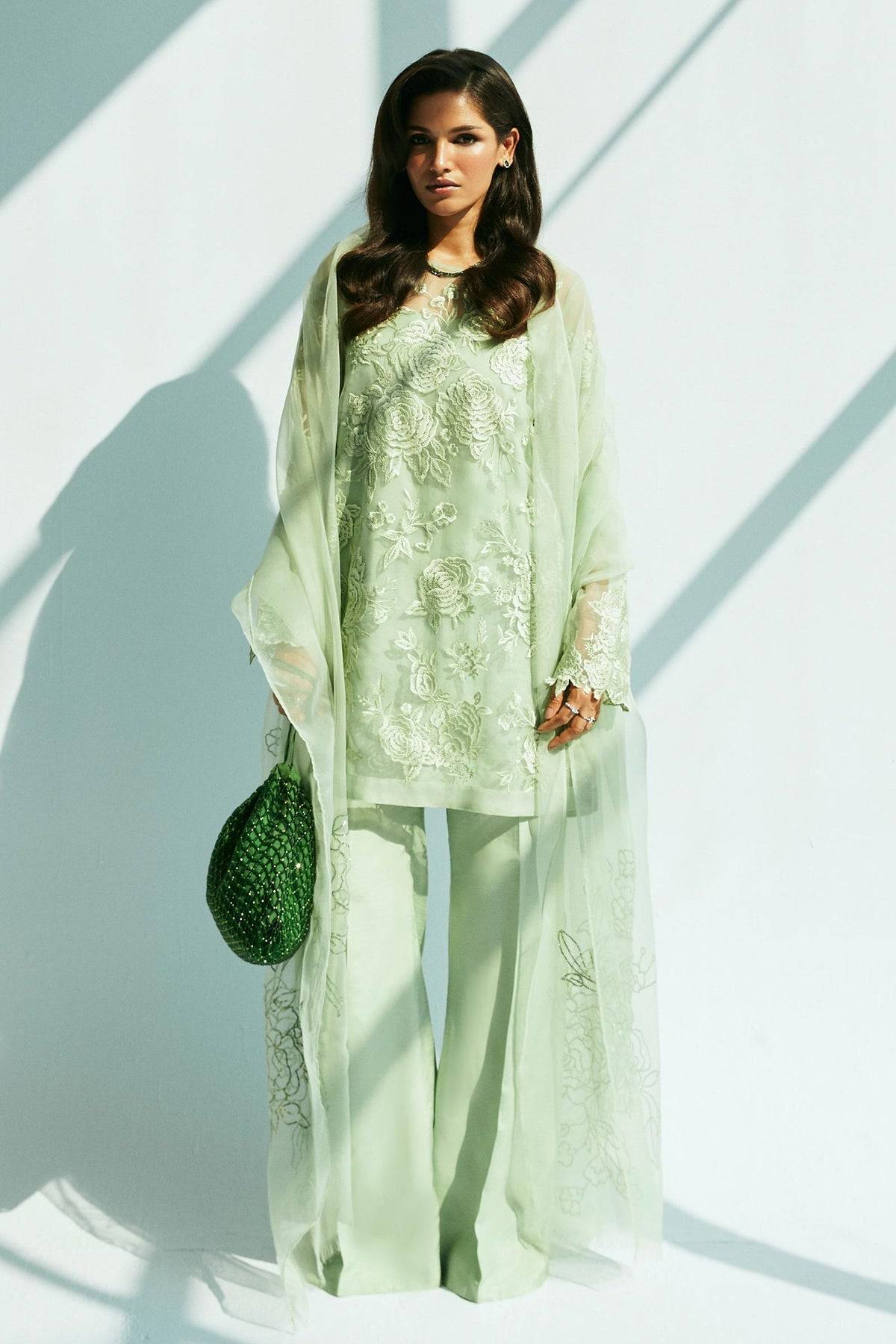 Zara Shahjahan | Festive Eid 24 | ZC-2037 - Pakistani Designer Dress - by Zara Shahjahan | Type: Formal - 100% Original at Saira Sultan