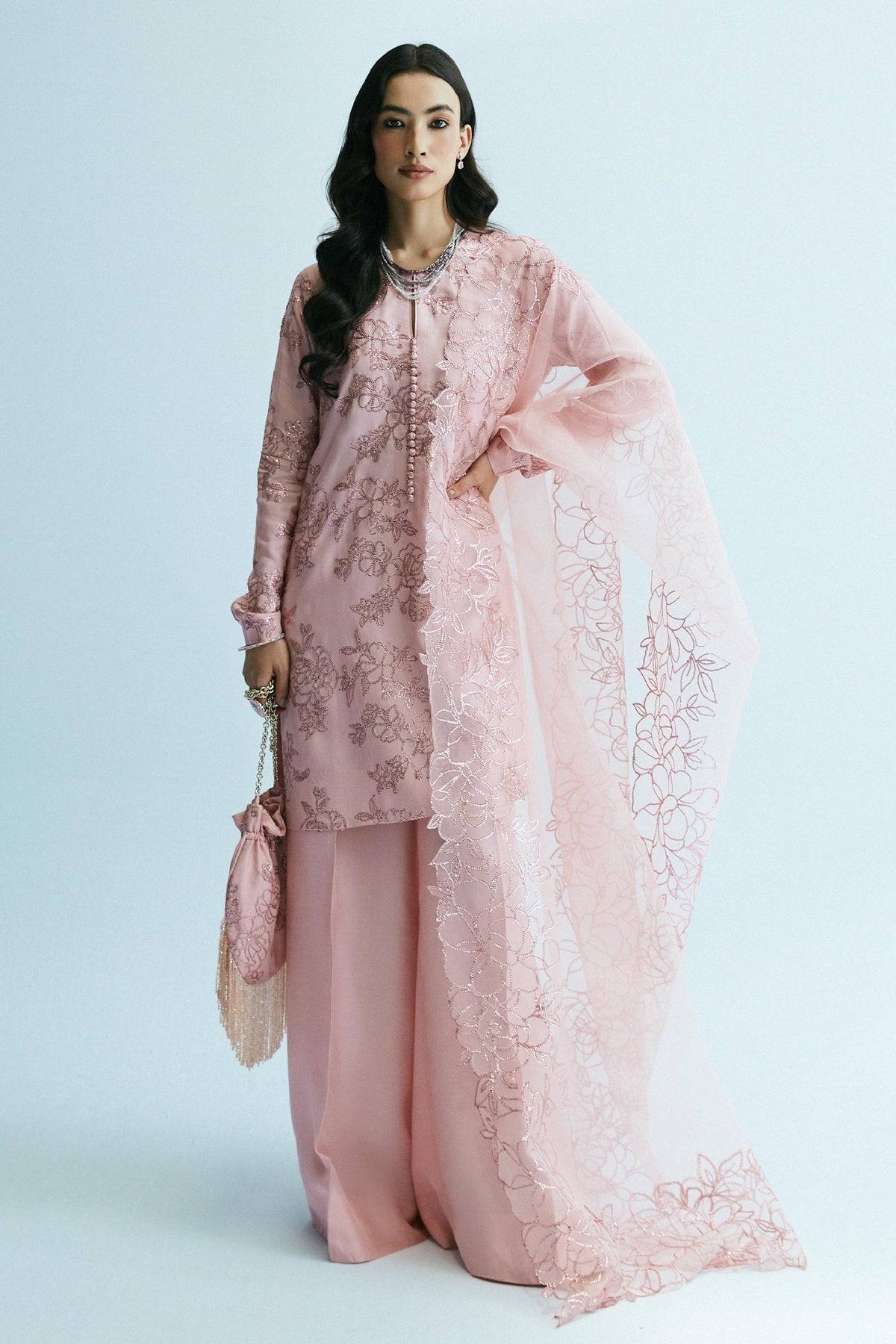 Zara Shahjahan | Festive Eid 24 | ZC-2021 - Pakistani Designer Dress - by Zara Shahjahan | Type: Formal - 100% Original at Saira Sultan