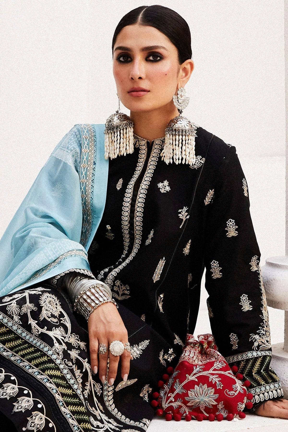 Zara Shahjahan | Luxury Lawn 24 | MYRA-14B - Pakistani Designer Dress - by Zara Shahjahan | Type: Luxury - 100% Original at Saira Sultan