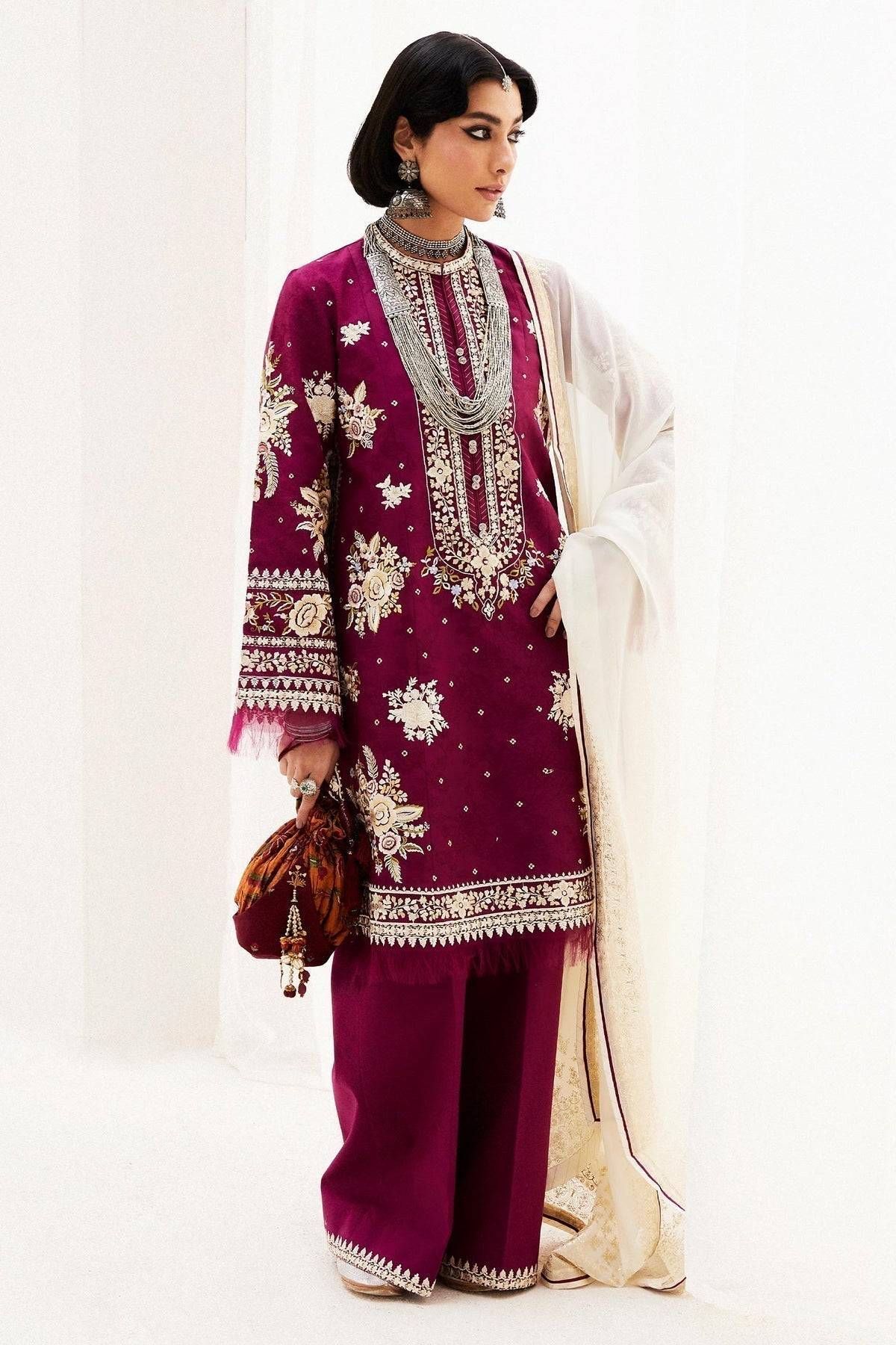 Zara Shahjahan | Luxury Lawn 24 | SIFFA-4A - Pakistani Designer Dress - by Zara Shahjahan | Type: Luxury - 100% Original at Saira Sultan