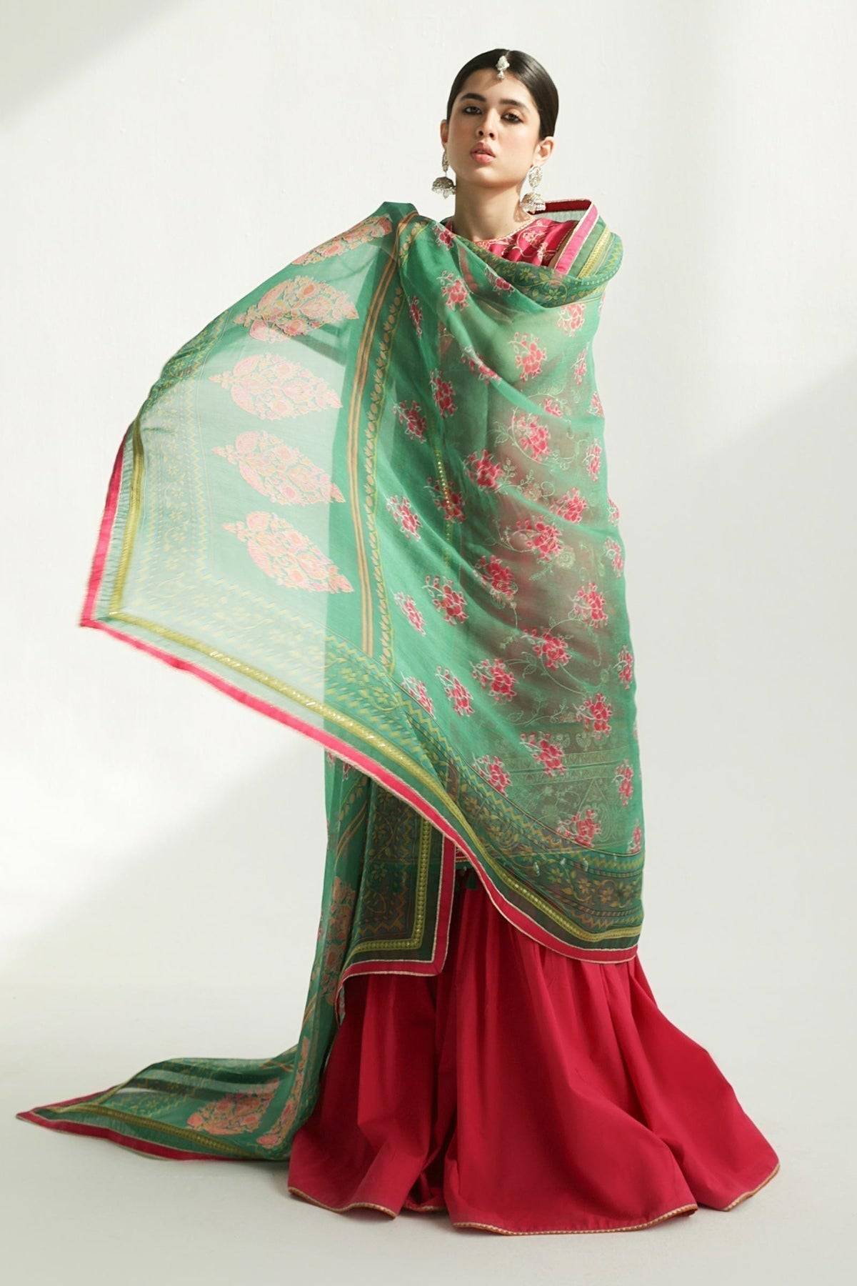 Zara Shahjahan | Luxury Lawn 24 | KORINA-3B - Pakistani Designer Dress - by Zara Shahjahan | Type: Luxury - 100% Original at Saira Sultan